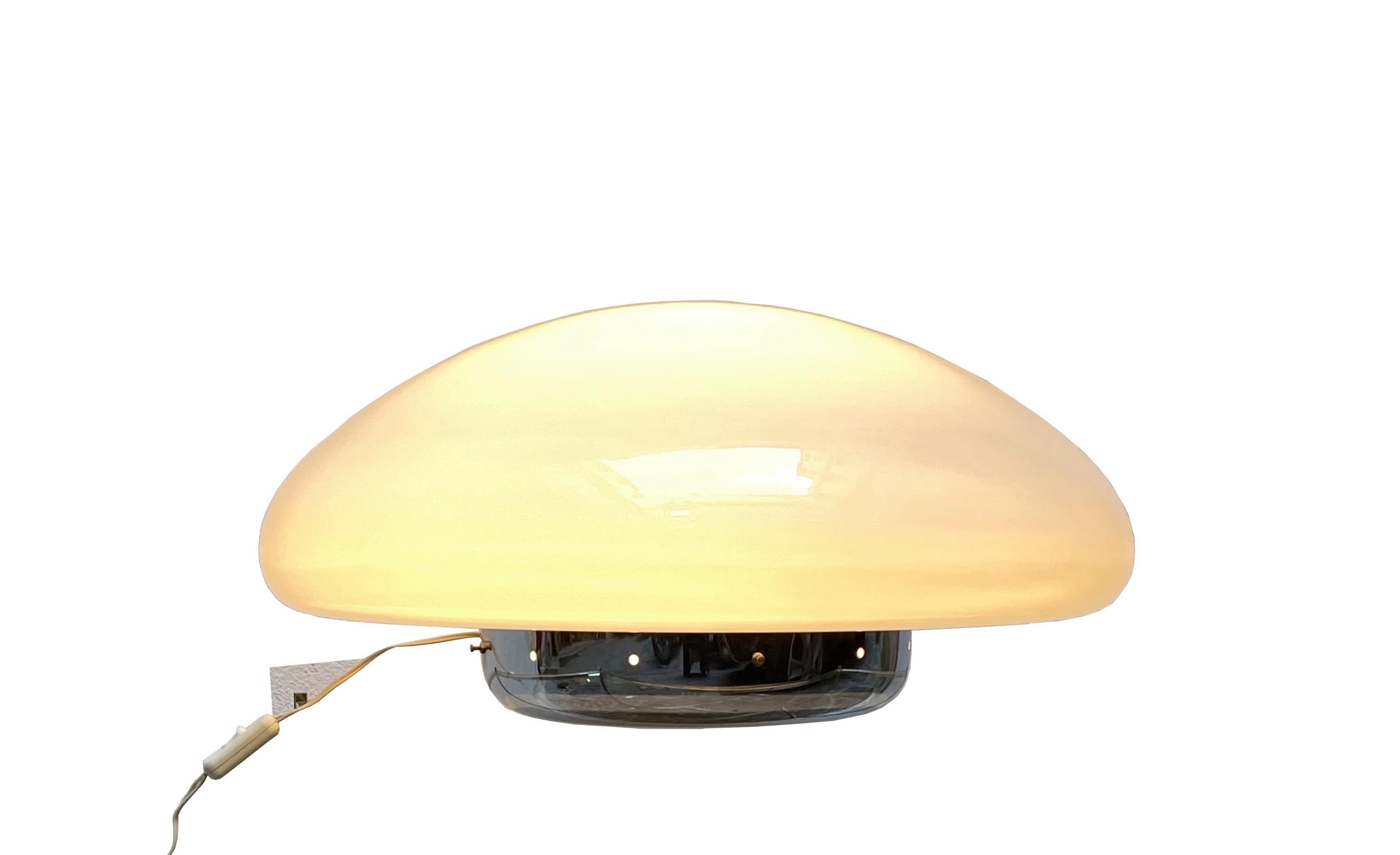 Mid-Century Modern Sergio Mazza for Quattrifolio Magnolia Table or Floor Lamp, Italy, 1970s
