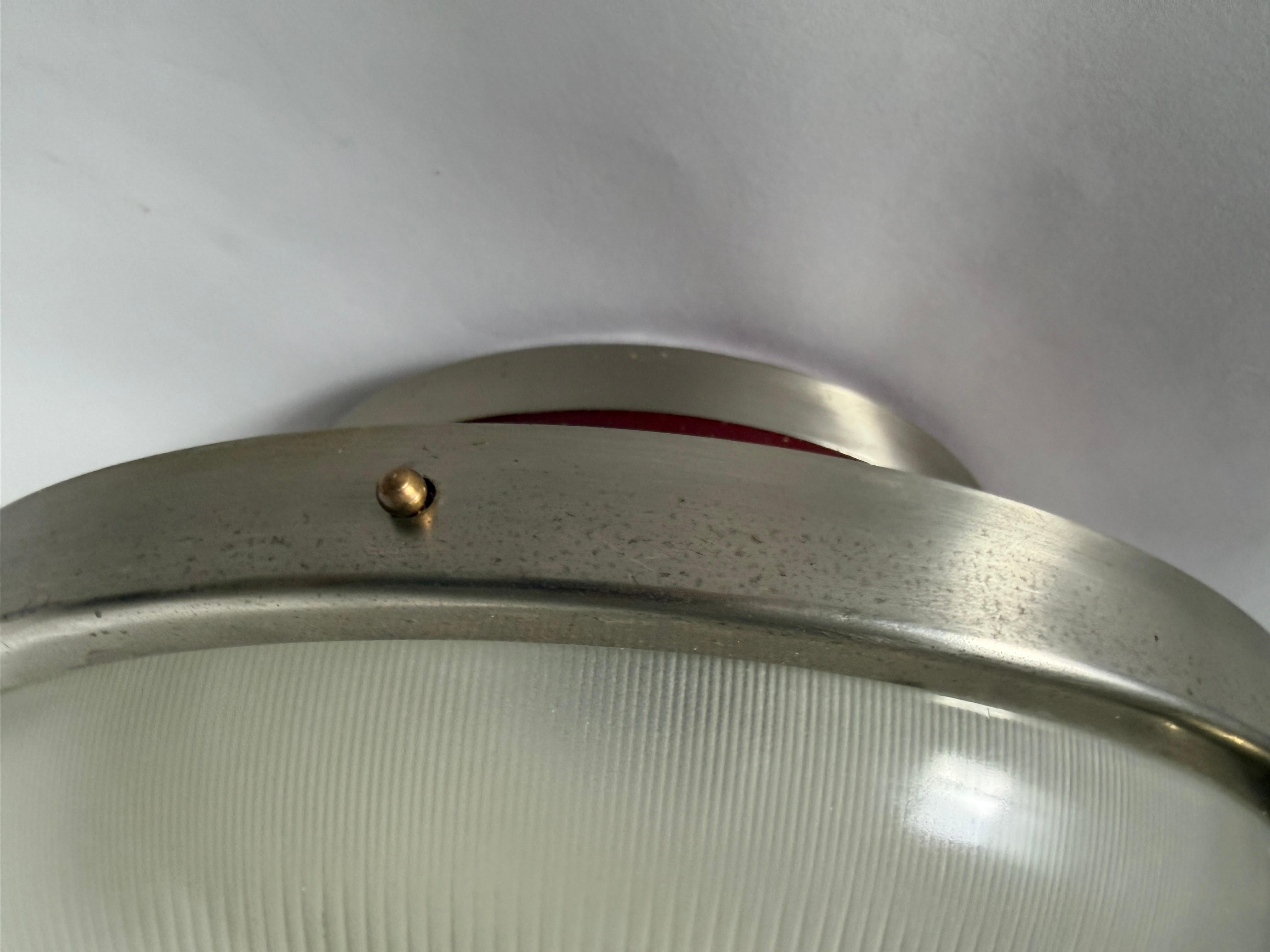 Sergio Mazza fro Artemide flush mount ceiling light, Italy circa 1960s 1