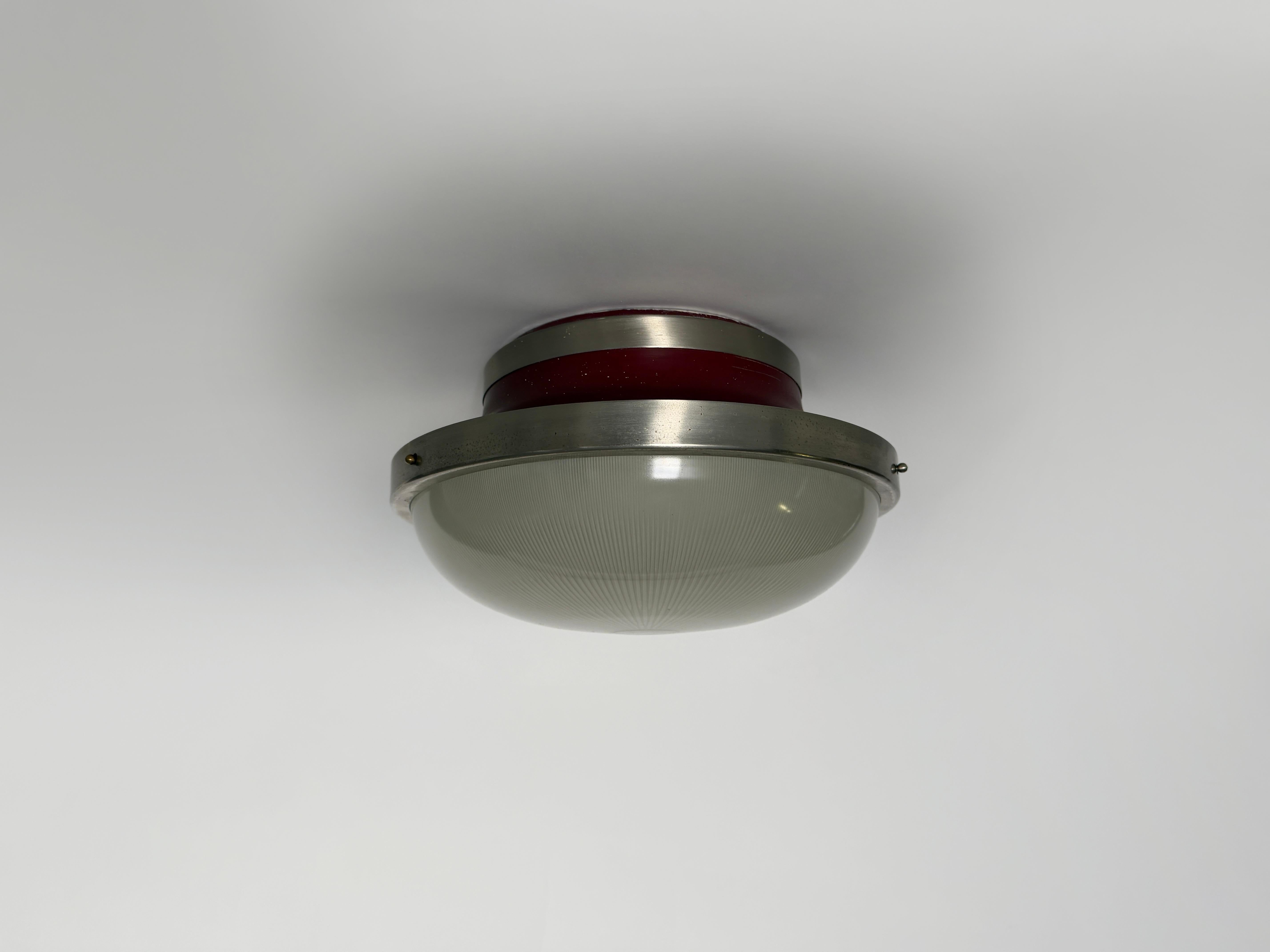 Sergio Mazza fro Artemide flush mount ceiling light, Italy circa 1960s 3