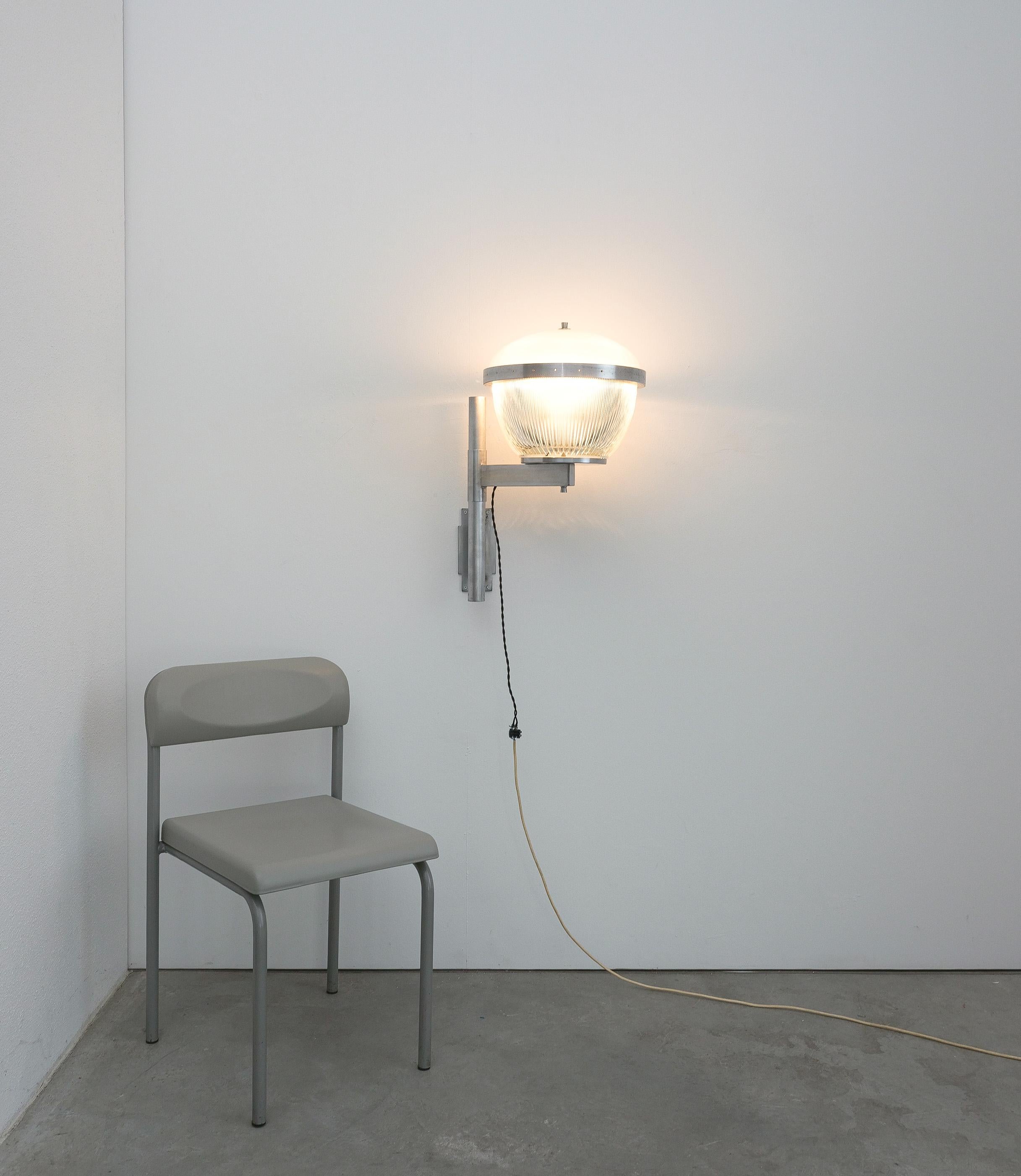Italian Sergio Mazza Gamma Sconces Wall Lights Artemide 6 Pieces, Midcentury For Sale