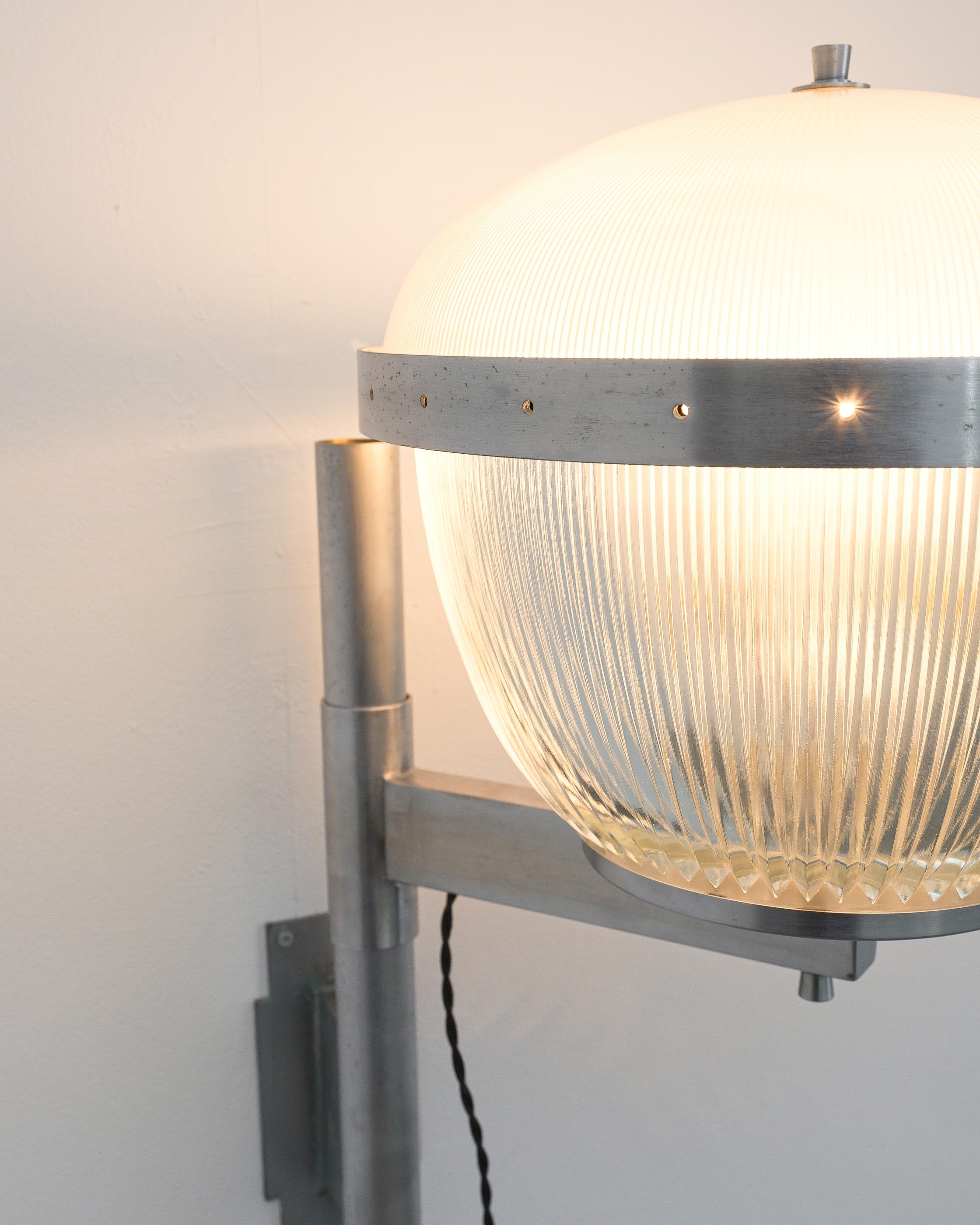 Mid-20th Century Sergio Mazza Gamma Sconces Wall Lights Artemide 6 Pieces, Midcentury For Sale
