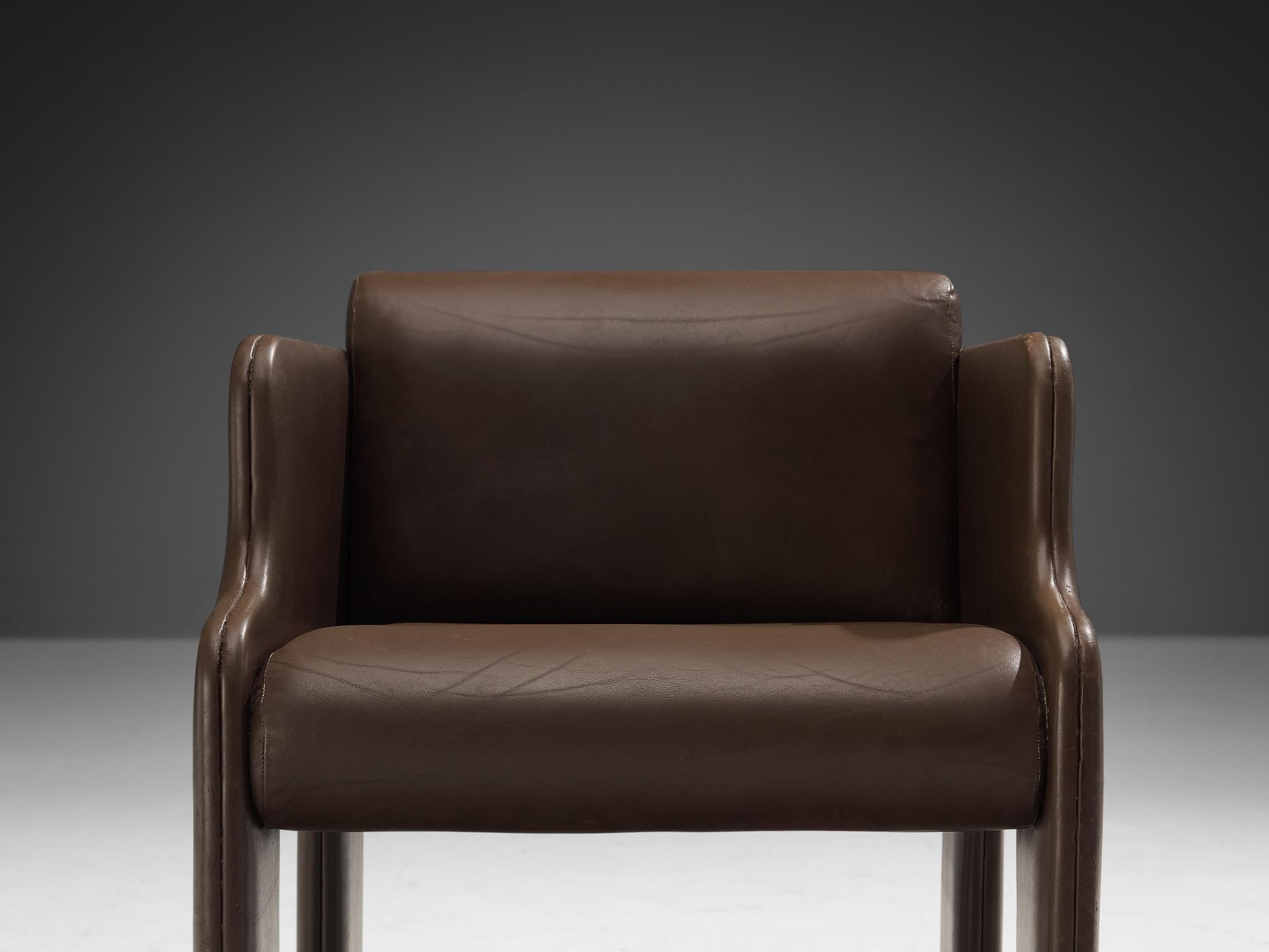 Mid-Century Modern Sergio Mazza & Giuliana Gramigna Set of Six 'Viscontea' Dining Chairs For Sale