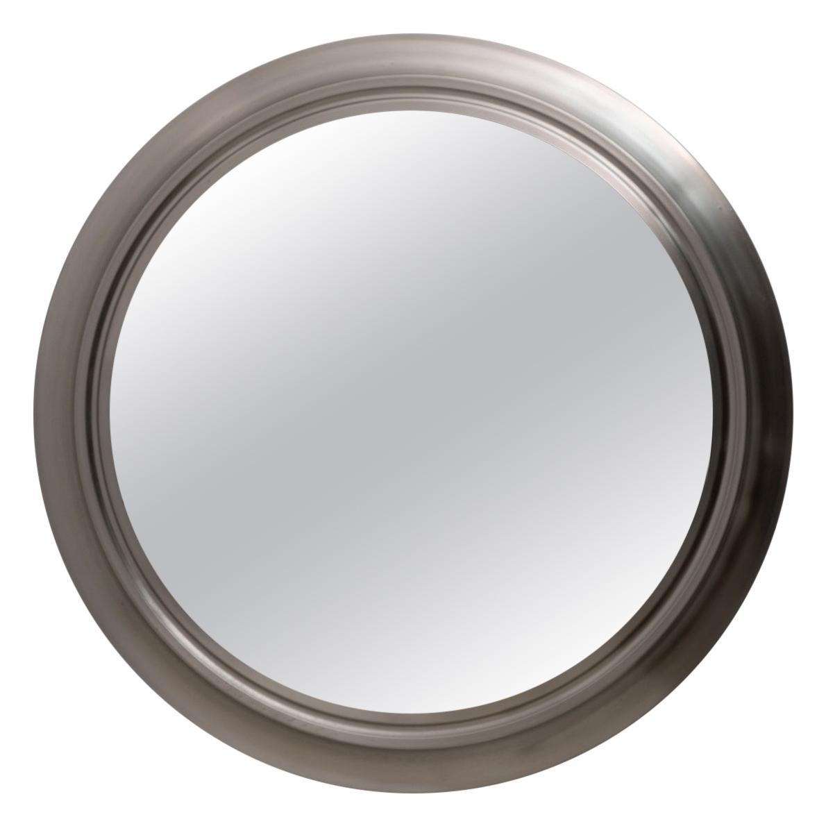 Sergio Mazza Mid-Century Modern Italian Round Mirror "Narciso" for Artemide, 60s