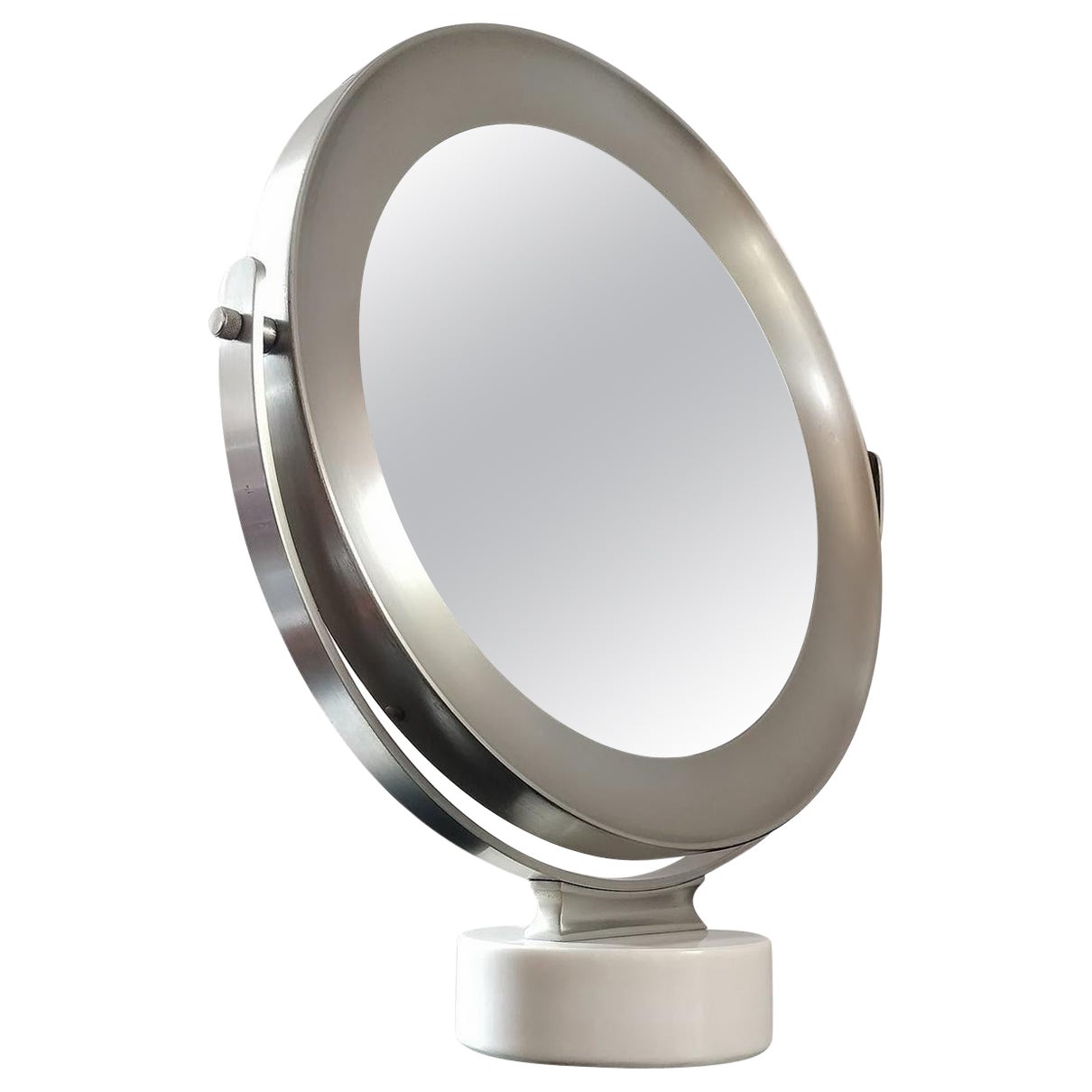 Espejo de mesa Sergio Mazza Narciso by Artemide Años 70