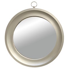 Sergio Mazza for Artemide, Round Wall Mirror, Italy, 1970s