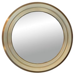 Sergio Mazza for Artemide Round Wall Mirror "Narciso," Italy 1970s