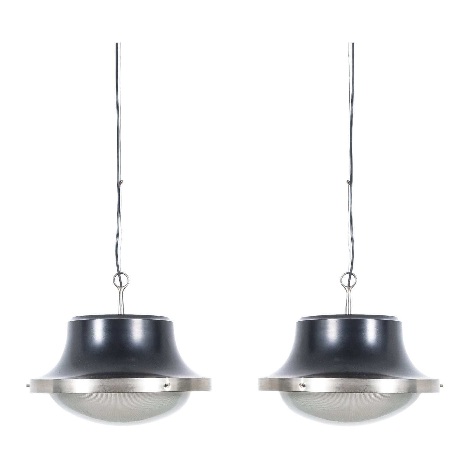 Lampe à suspension "Tau" de Sergio Mazza, pièce 1 de 3, style mi-siècle moderne, restaurée