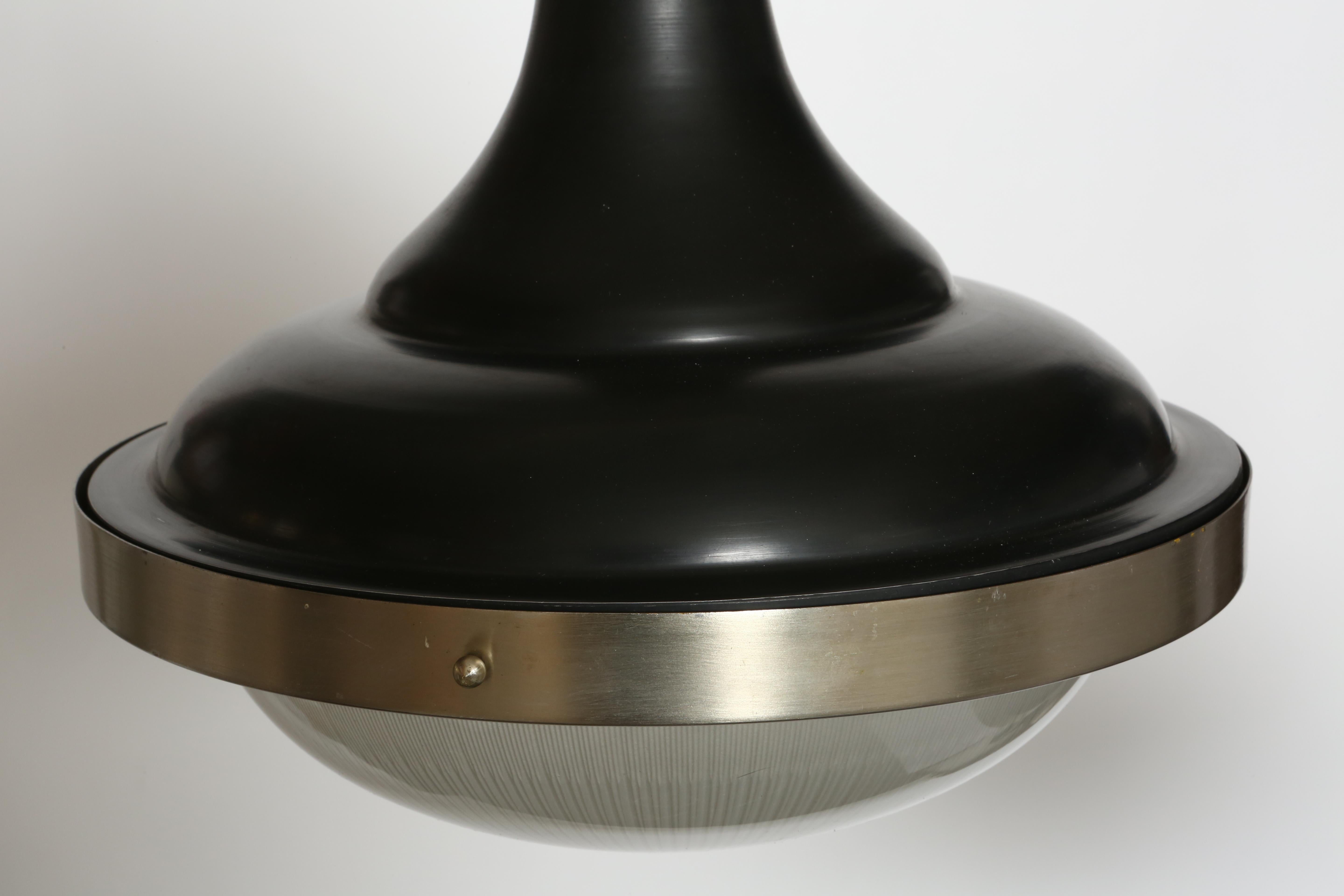 Sergio Mazza style ceiling pendants, a pair Italy circa 1960s For Sale 5