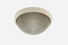 Sergio Mazza Style Flush Mount ceiling light, Italy circa 1960s