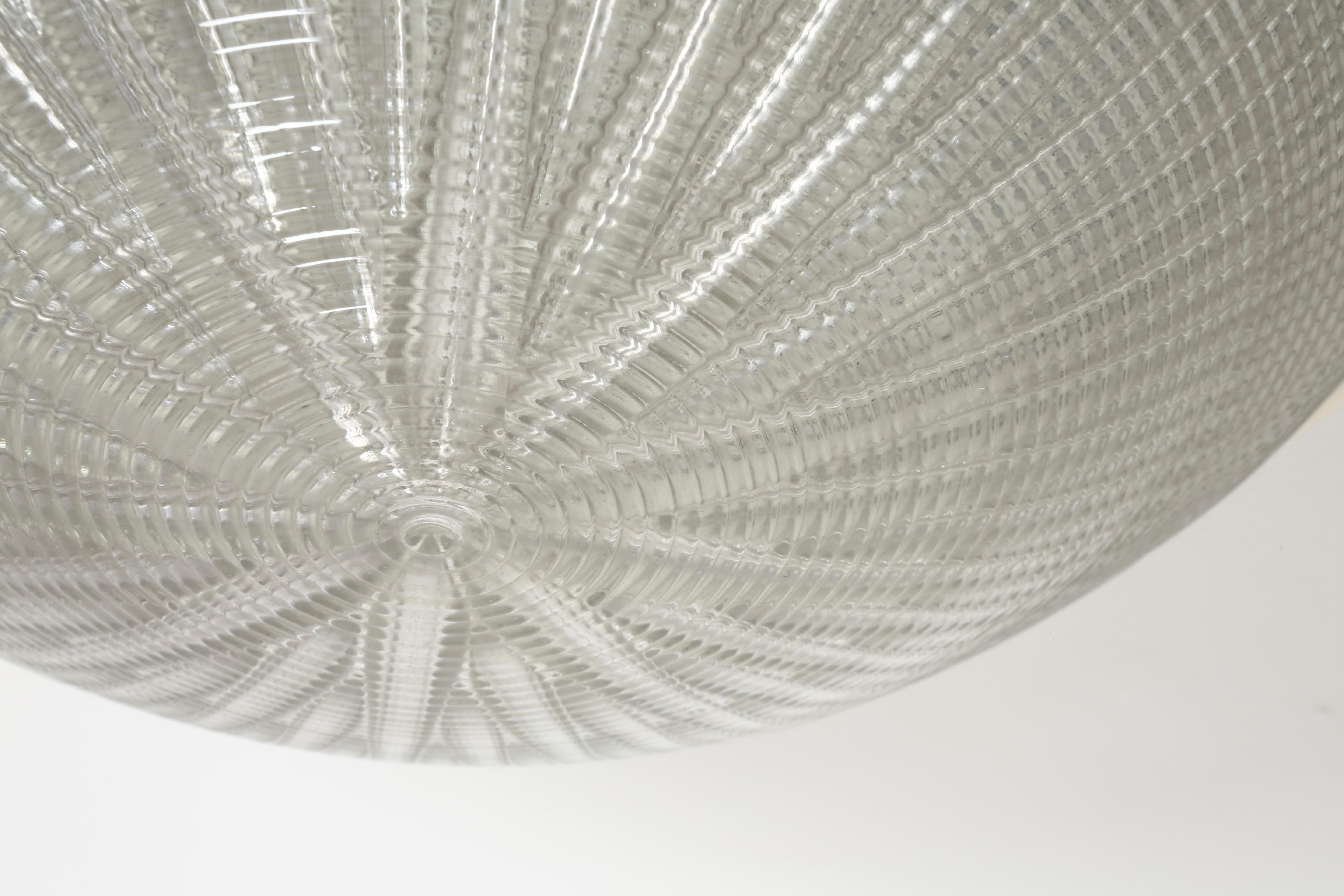 Sergio Mazza Style Flush Mount ceiling light, Italy circa 1960s Italiano en venta