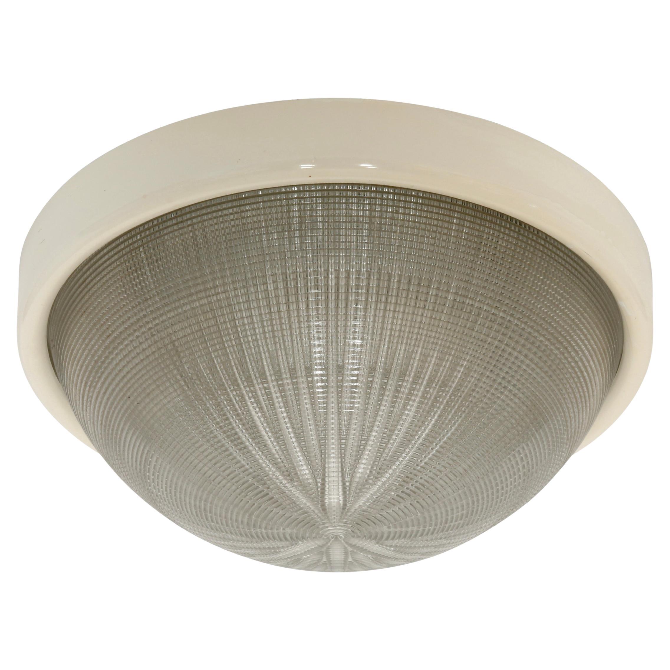 Sergio Mazza Style Flush Mount ceiling light, Italy circa 1960s