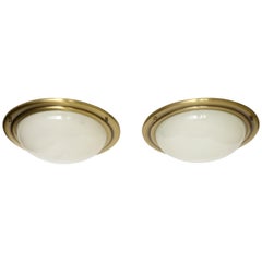 Sergio Mazza Style Flush Mounts