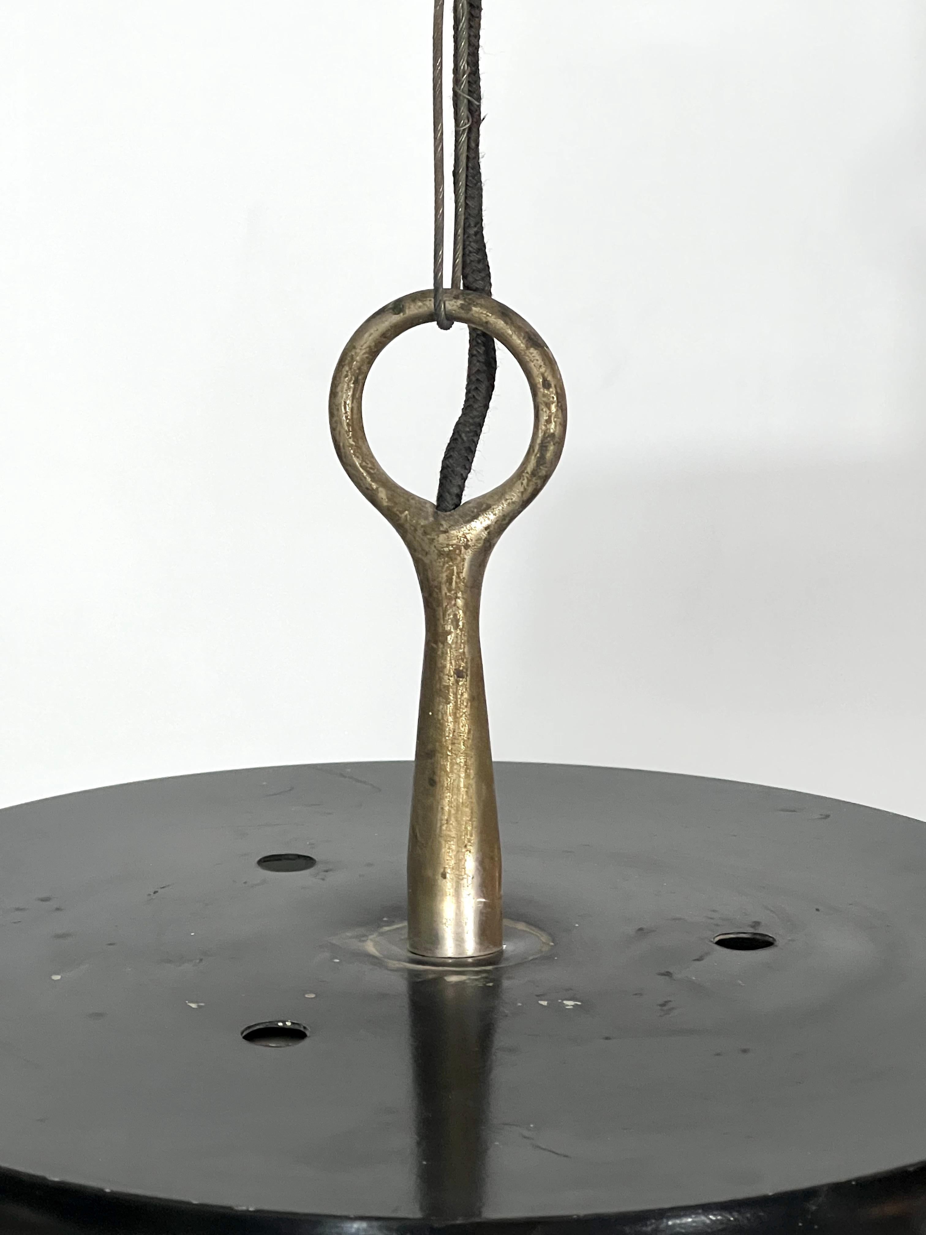 Sergio Mazza, Tau Pendant Lamp from 60s For Sale 6
