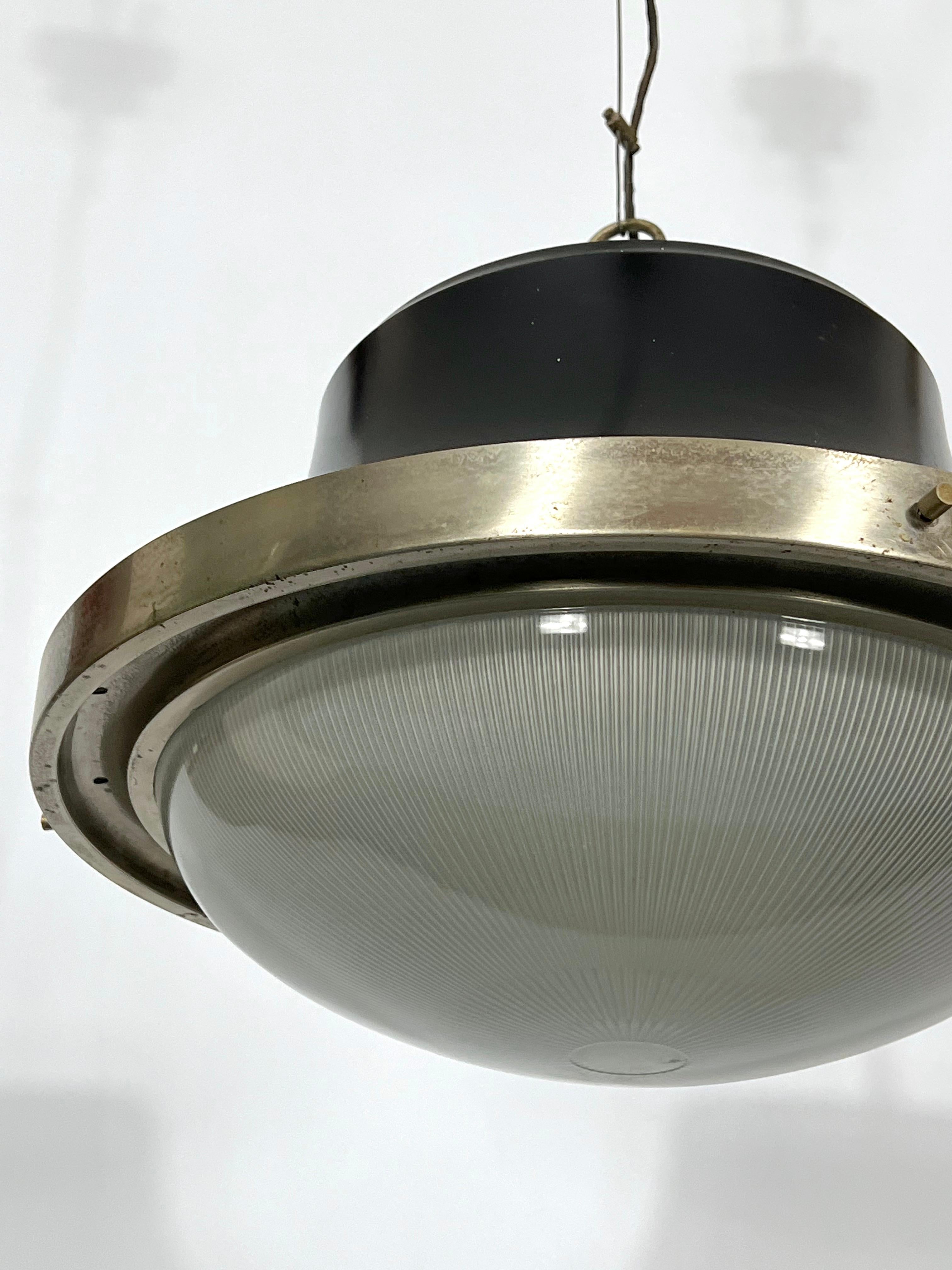 Sergio Mazza, Tau Pendant Lamp from 60s For Sale 1