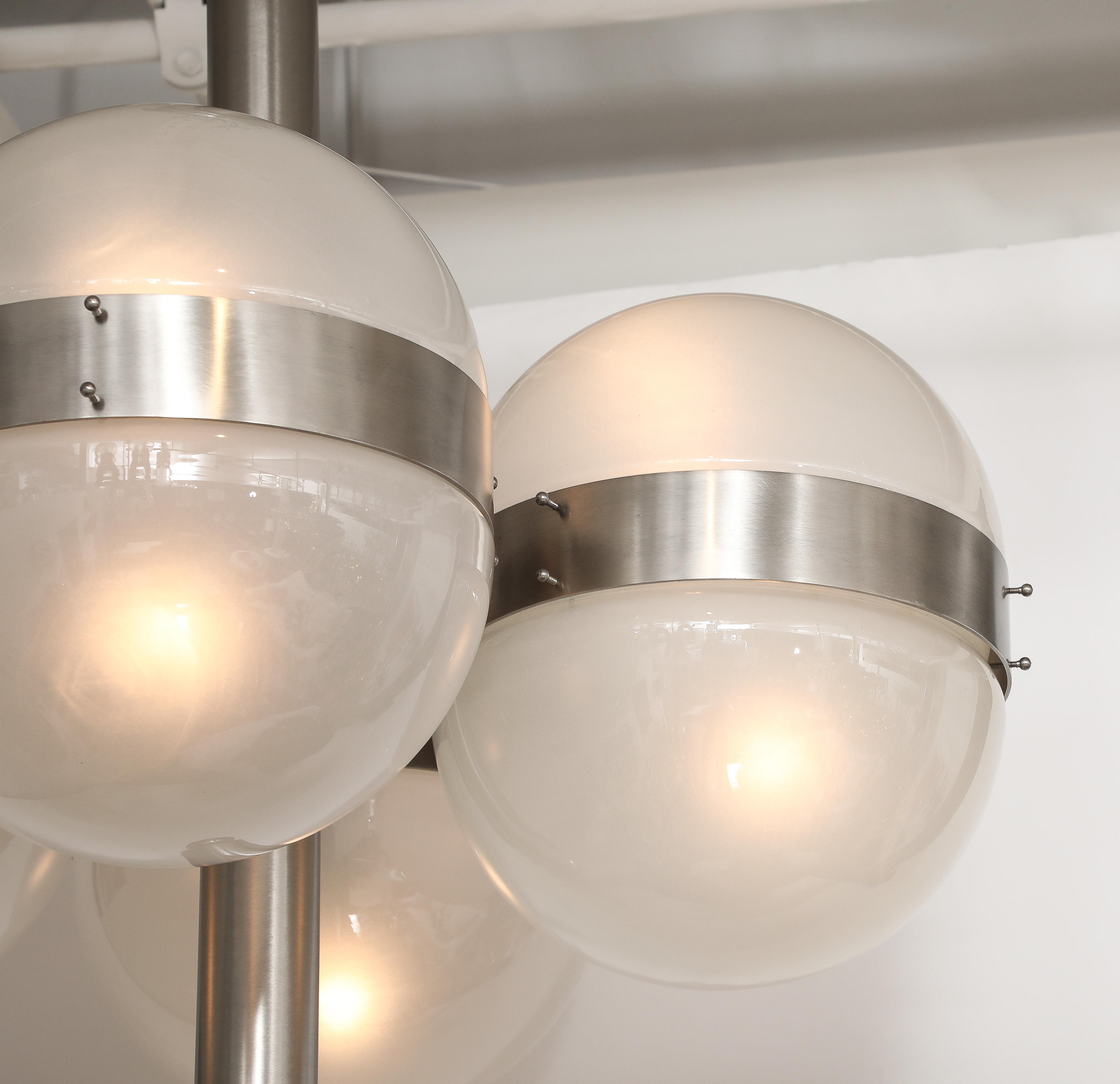 Sergio Mazza Tetraclio Chandelier For Sale 1