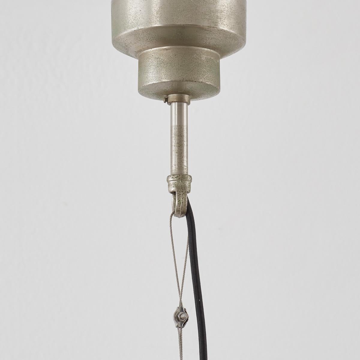 Mid-20th Century Sergio Mazza two pendant lights 'Pi Cavo', Artemide, Italy, 1962