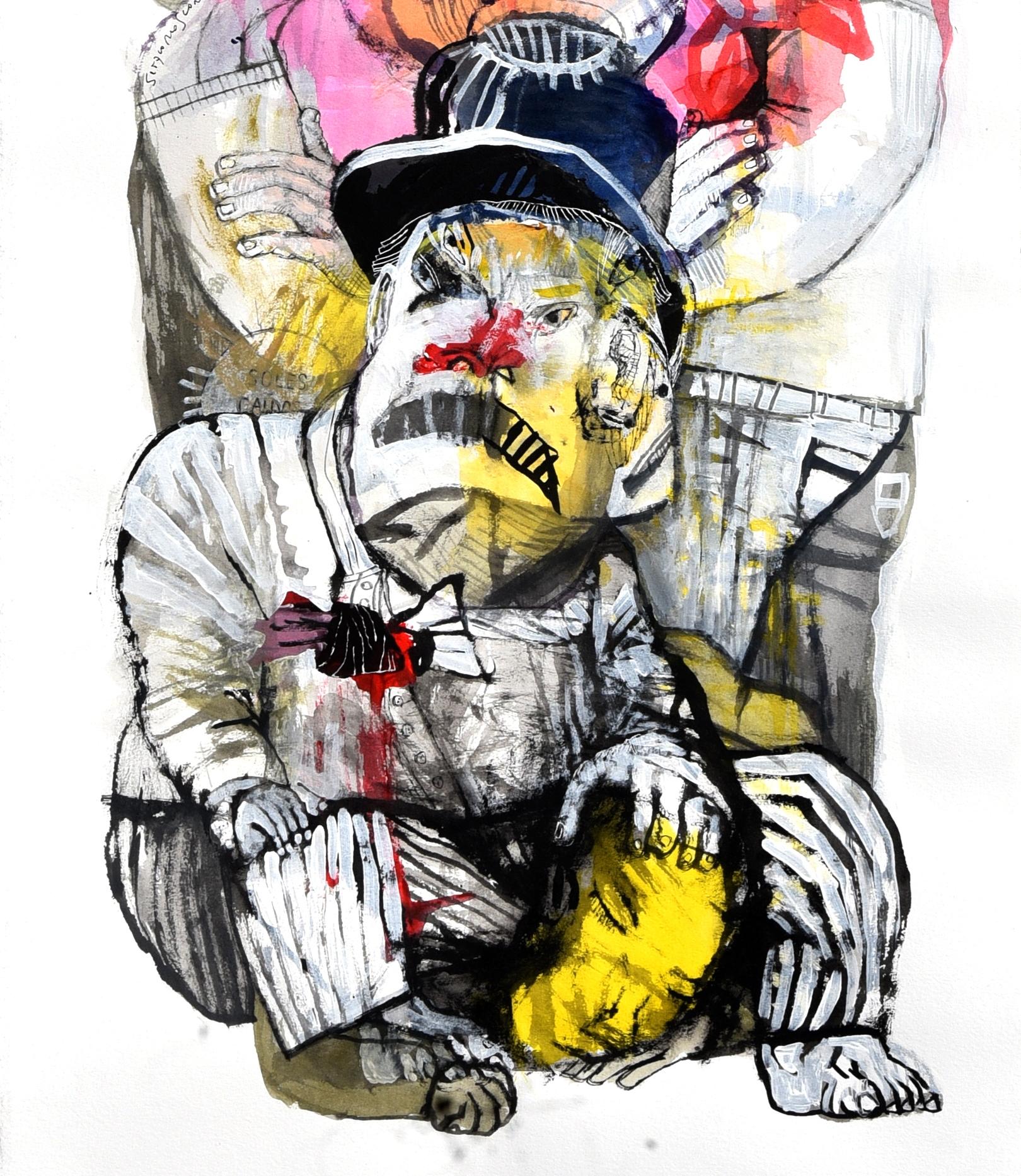 Deseo ganar altura pero no escalando hombres #3 Sergio Moscona Arte contemporáneo 4