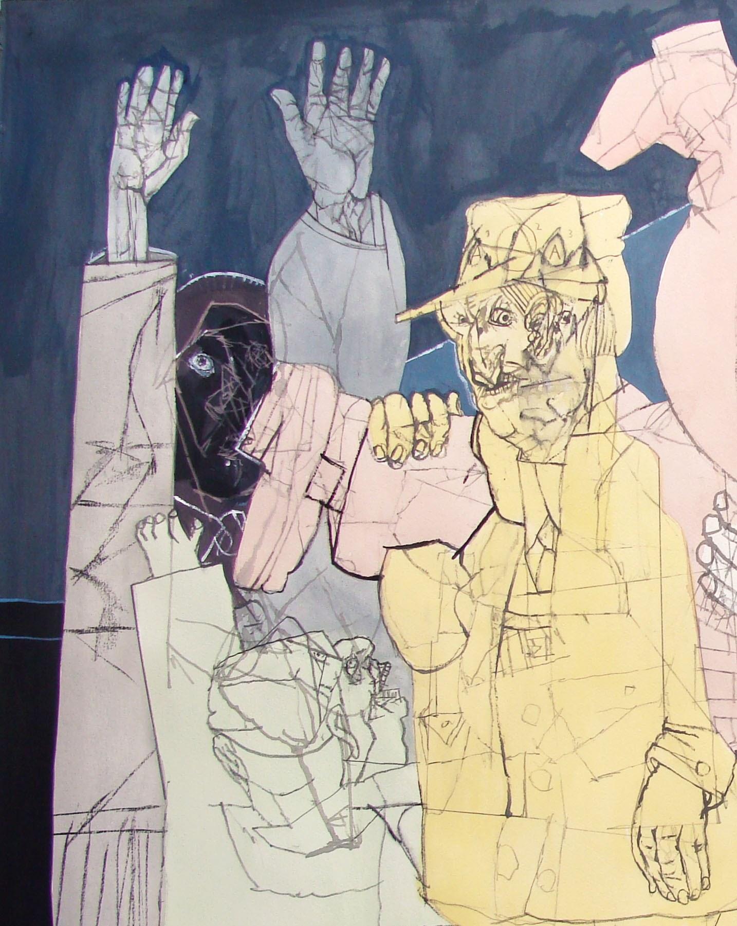 Come accadono le cose, in generale Sergio Moscona Arte contemporanea Arte espressionista 3
