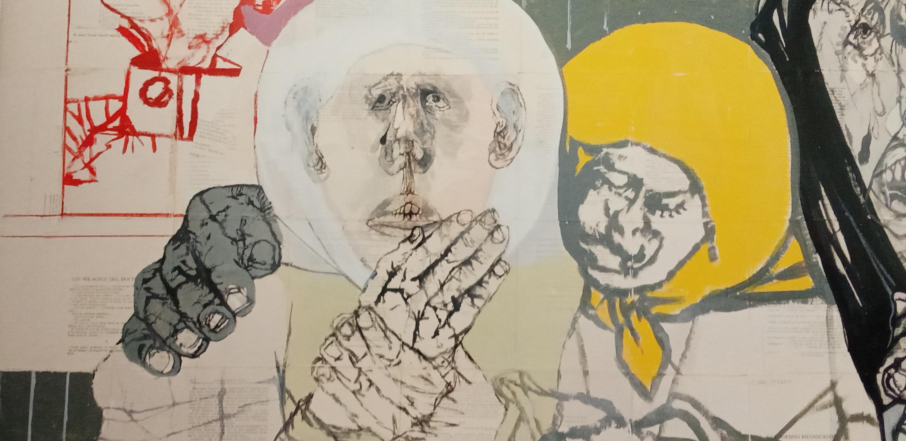 Madri del dolore Sergio Moscona Arte contemporanea Artista argentino espressionista 1