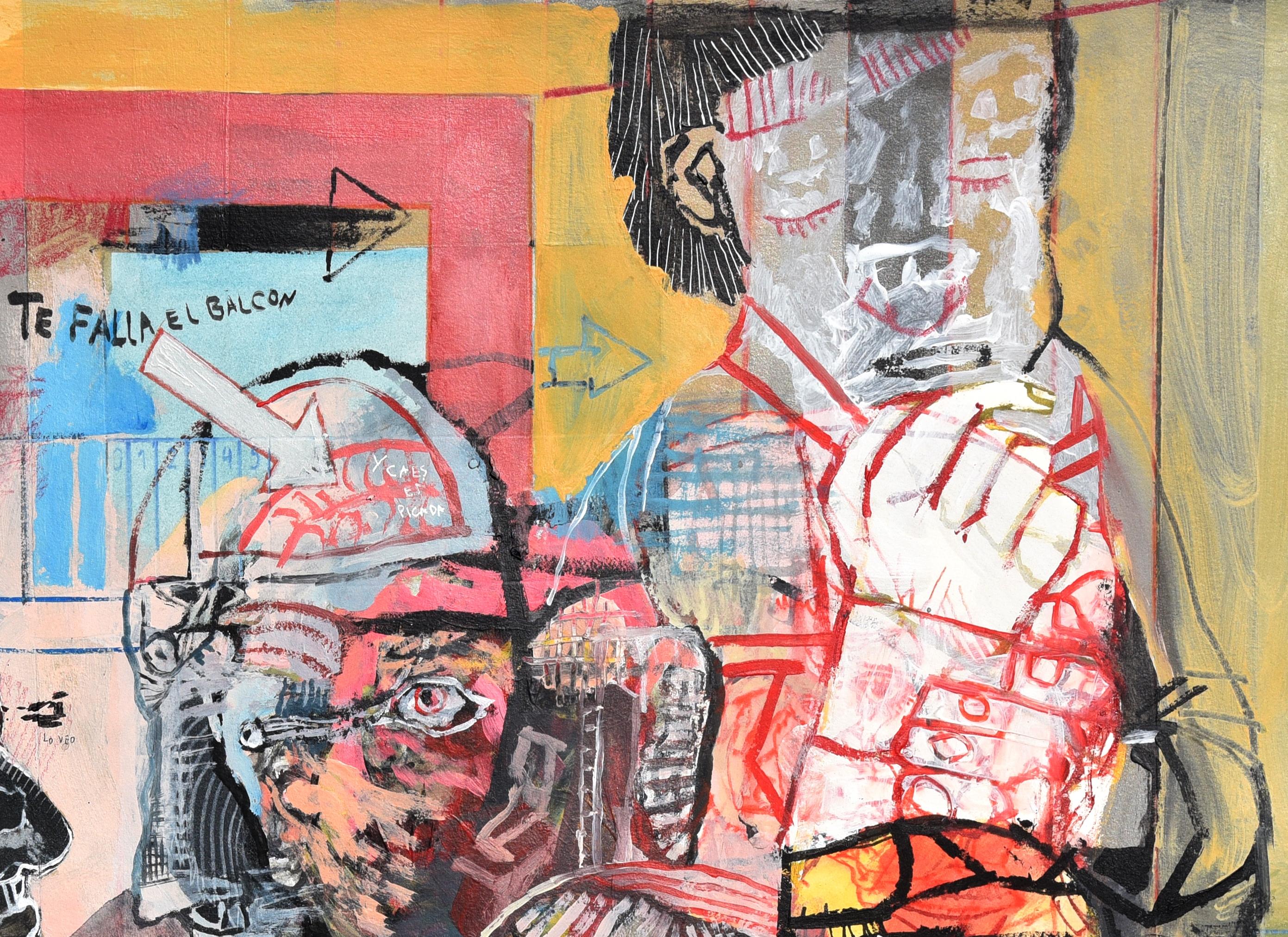 No hay que traspasar ciertas puertas Sergio Moscona Pintura artística del siglo XXI 2