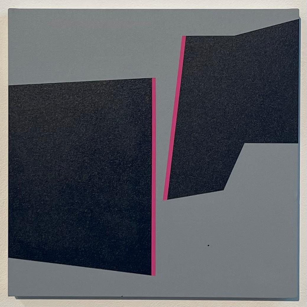Abstract Painting di Sergio Nates - Rosa negativo
