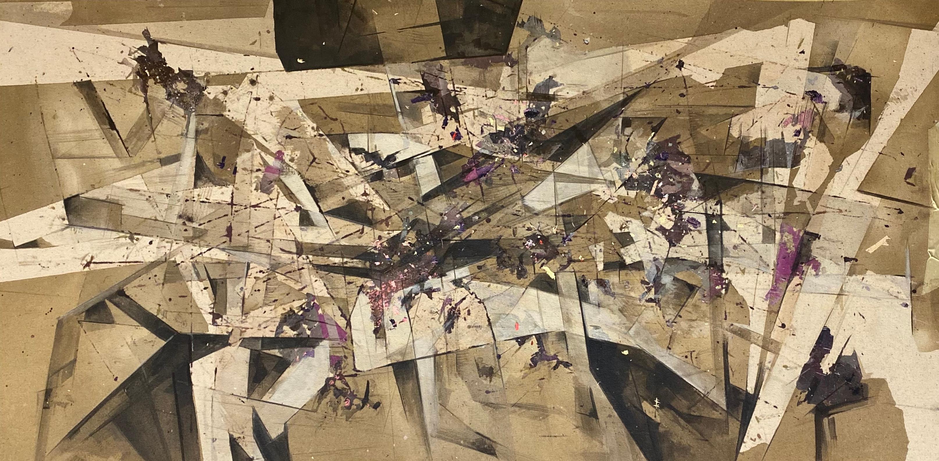Abstract Painting di Sergio Nates - Testimone del Progetto Stratificazione #16