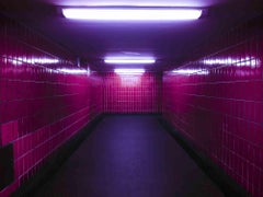 Pink Wall - Colored Print by Sergio Picciaredda - 2010s