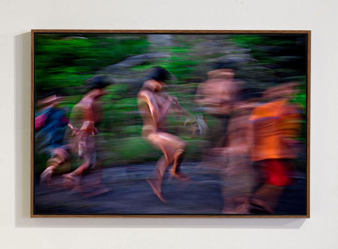 Childhood, Indigenous Tribe, Brazil - Photograph by Sergio Ranalli