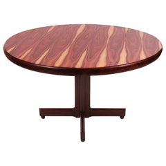 Sergio Rodrigues 1950s Brazilian Rosewood Dining Table