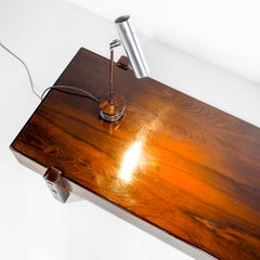 Sergio Rodrigues - 1965 - Panca Eleh in palissandro. Mobili moderni brasiliani