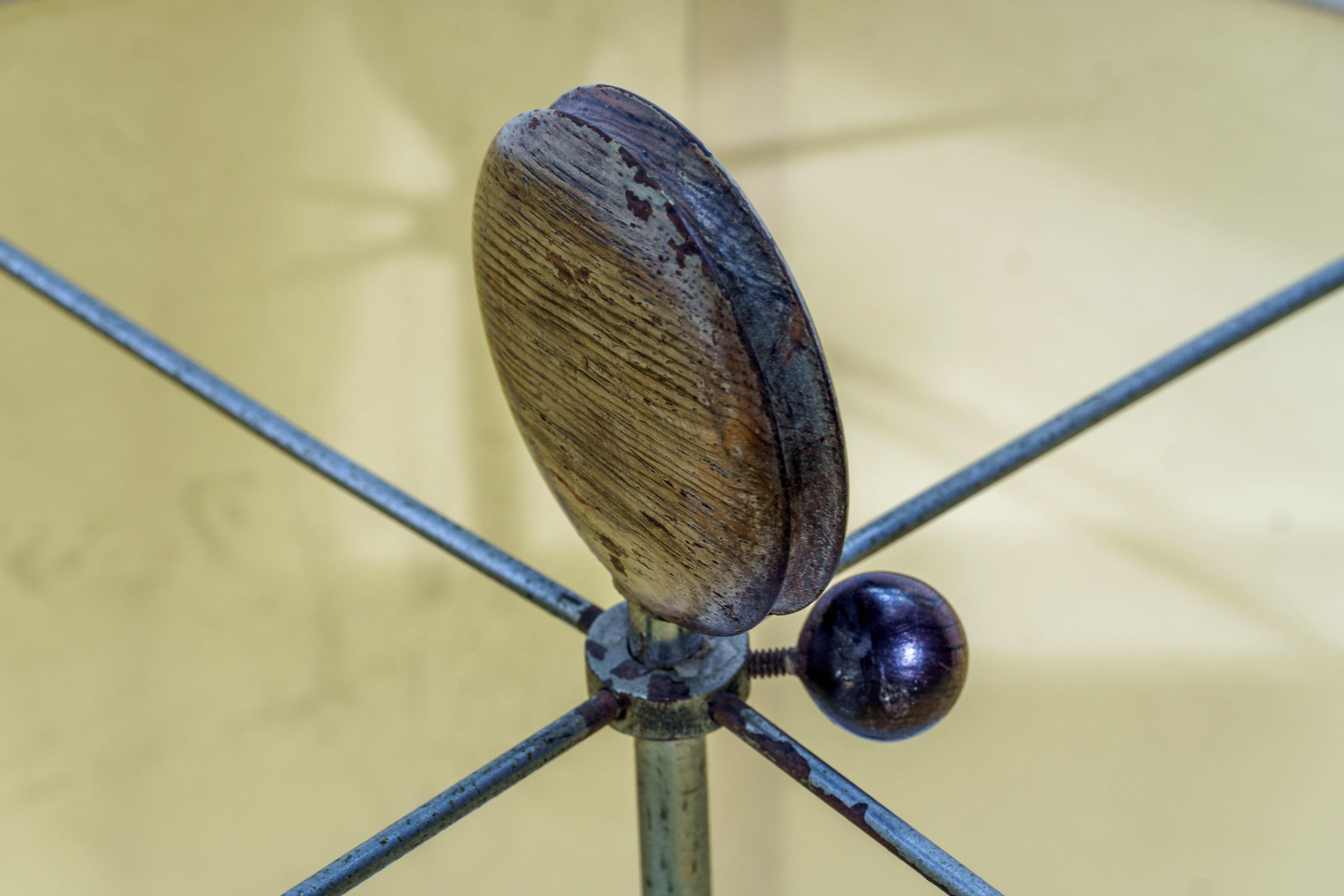 Metal Sérgio Rodrigues, Abajur J.Hirth, 1960 For Sale