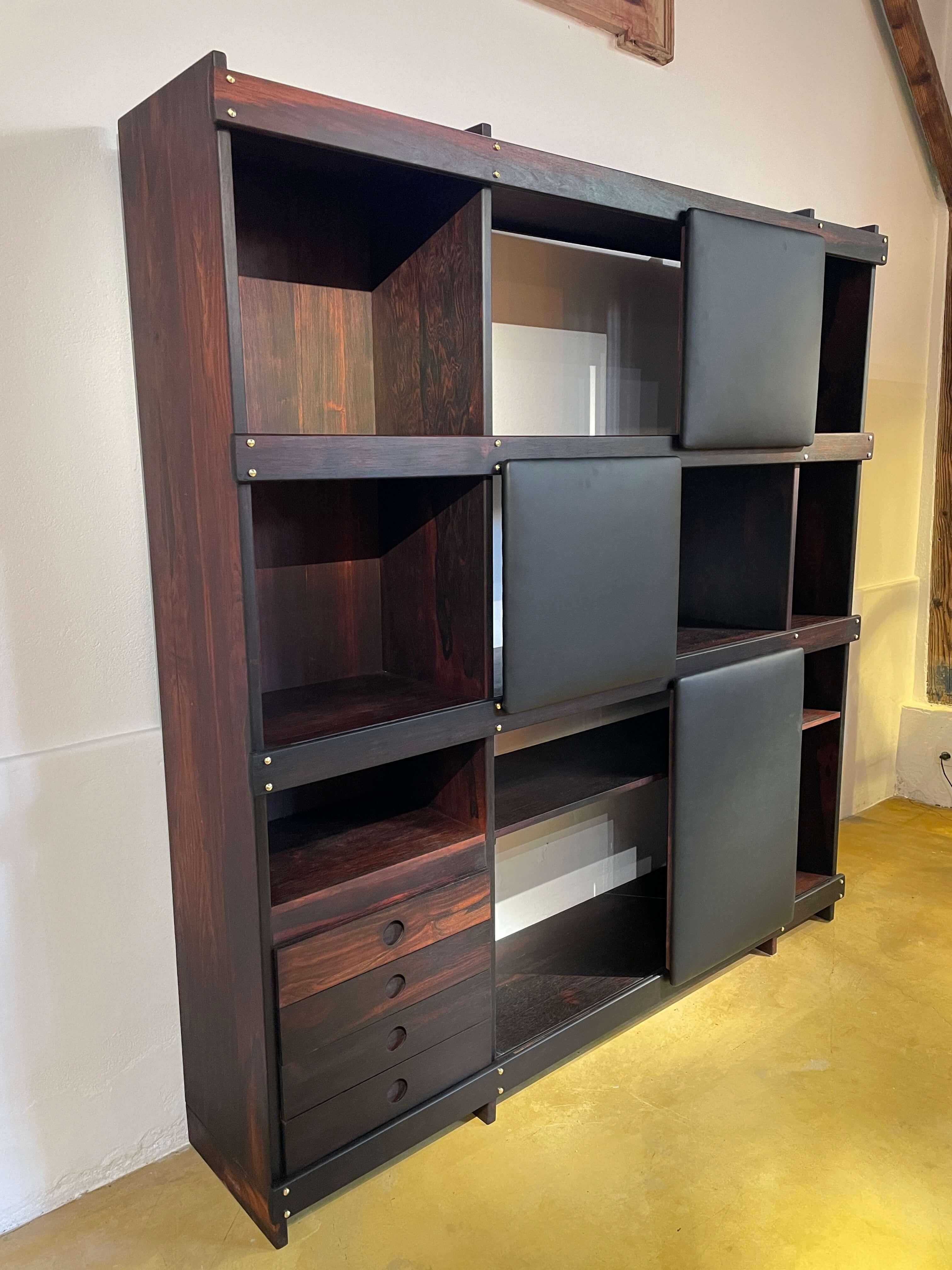 Mid-Century Modern Sergio Rodrigues, 'Adolpho' Bookcase, 1960 For Sale
