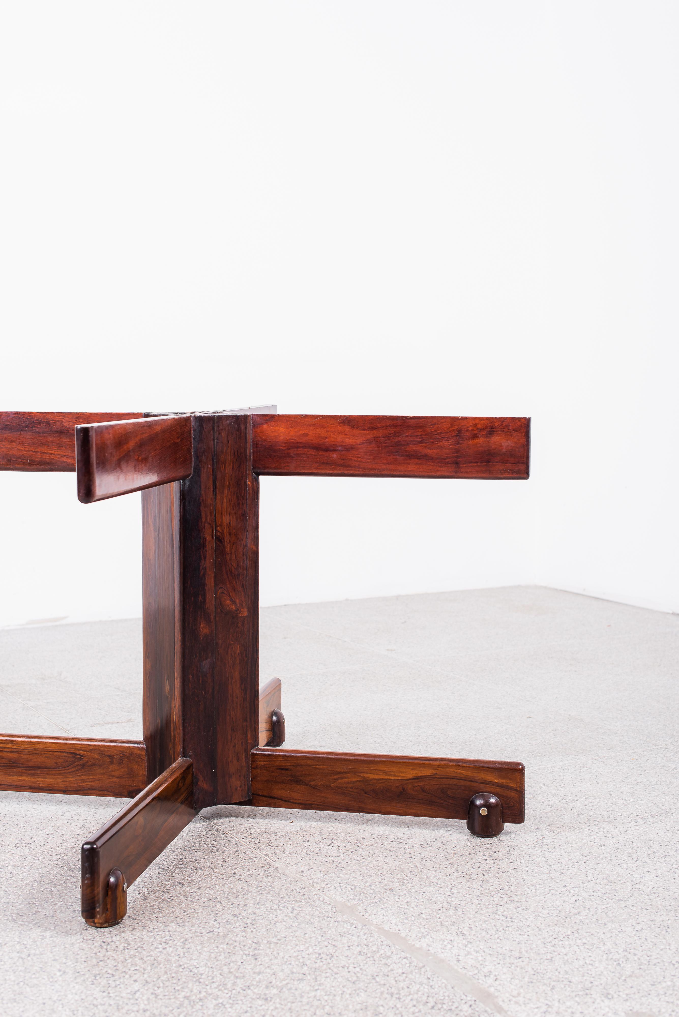 Hardwood Sérgio Rodrigues, Alex Dining Table, 1960's For Sale