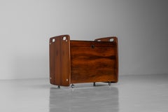 Sergio Rodrigues bar cart by OCA brazil 1965