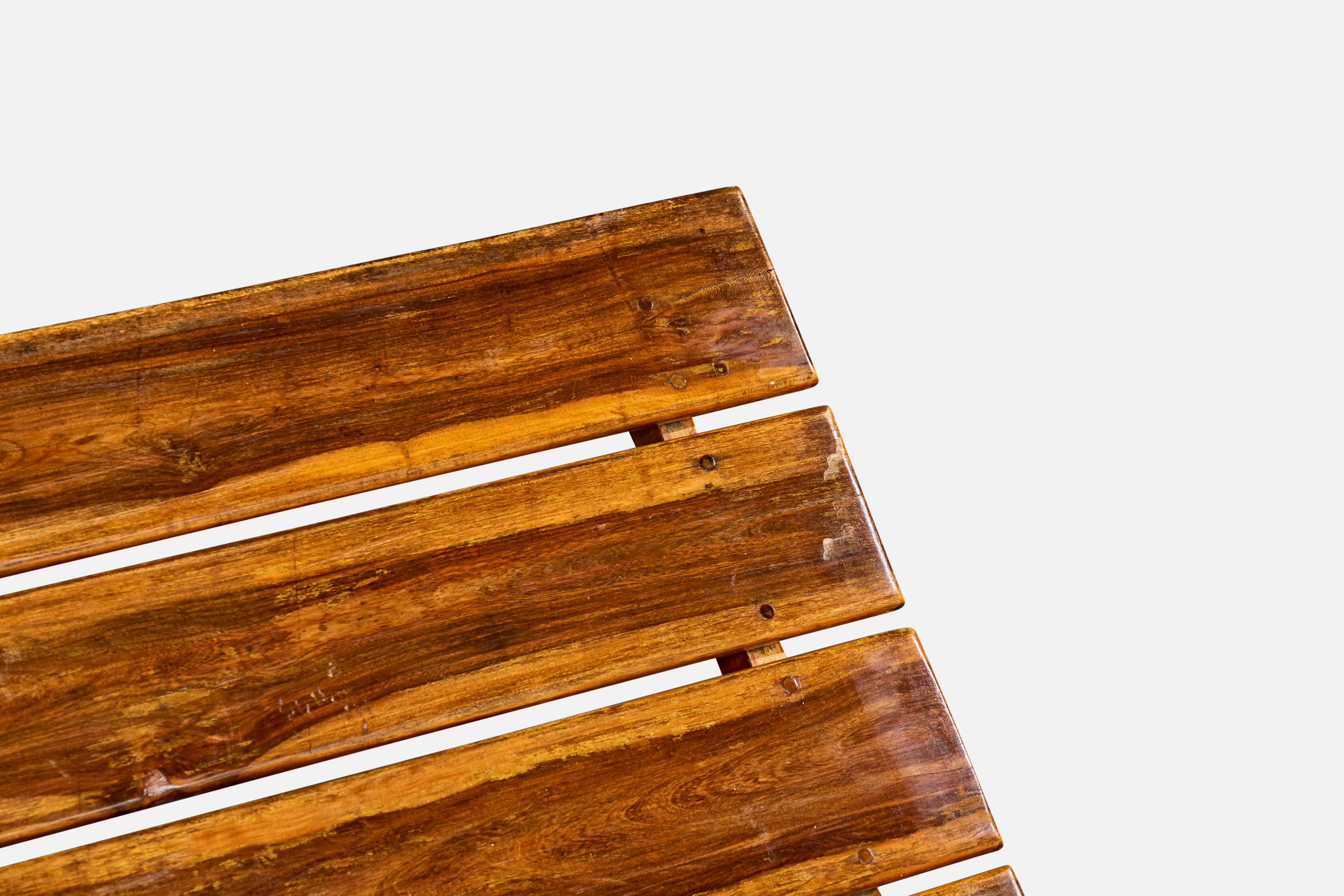 Sergio Rodrigues, Chaise Longue, Wood, Brazil, 1980s For Sale 5