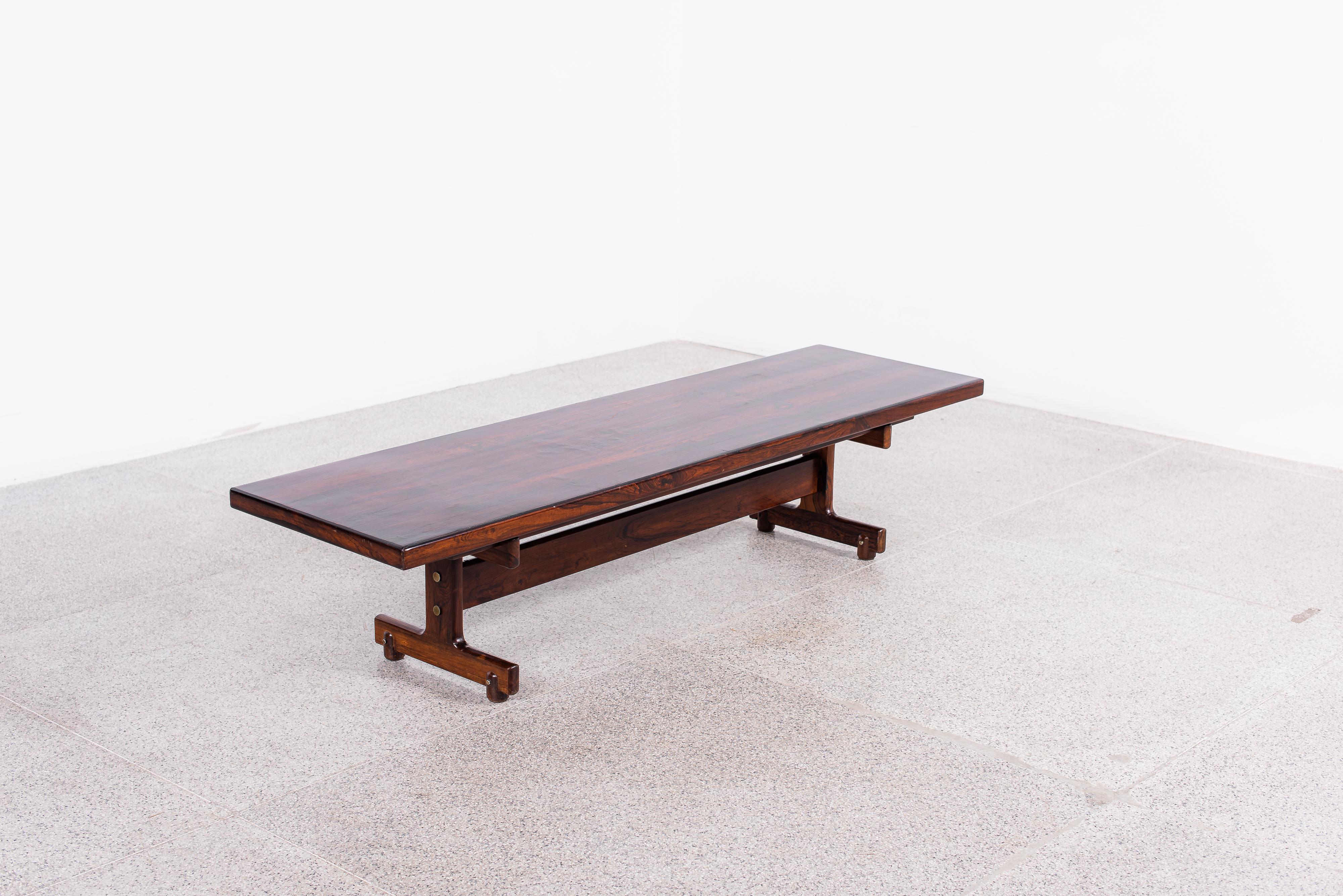 Hardwood Sérgio Rodrigues, Cinthia Bench, 1965 For Sale