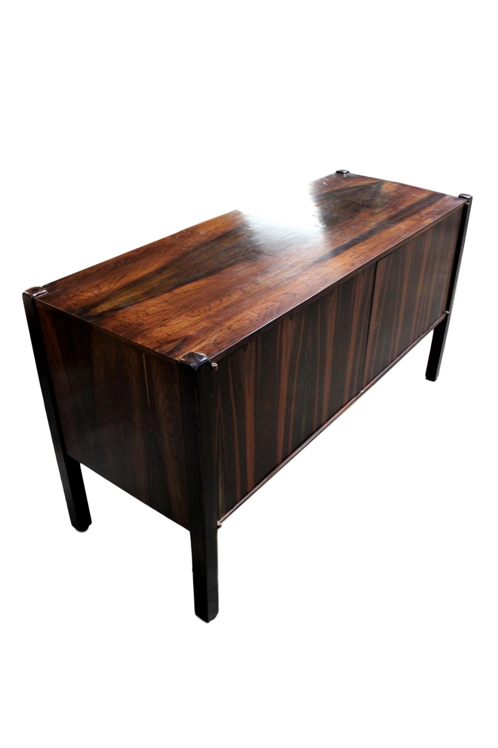 Mid-Century Modern Sergio Rodrigues, Credenza Luciana, Sideboard Luciana, 1960s For Sale