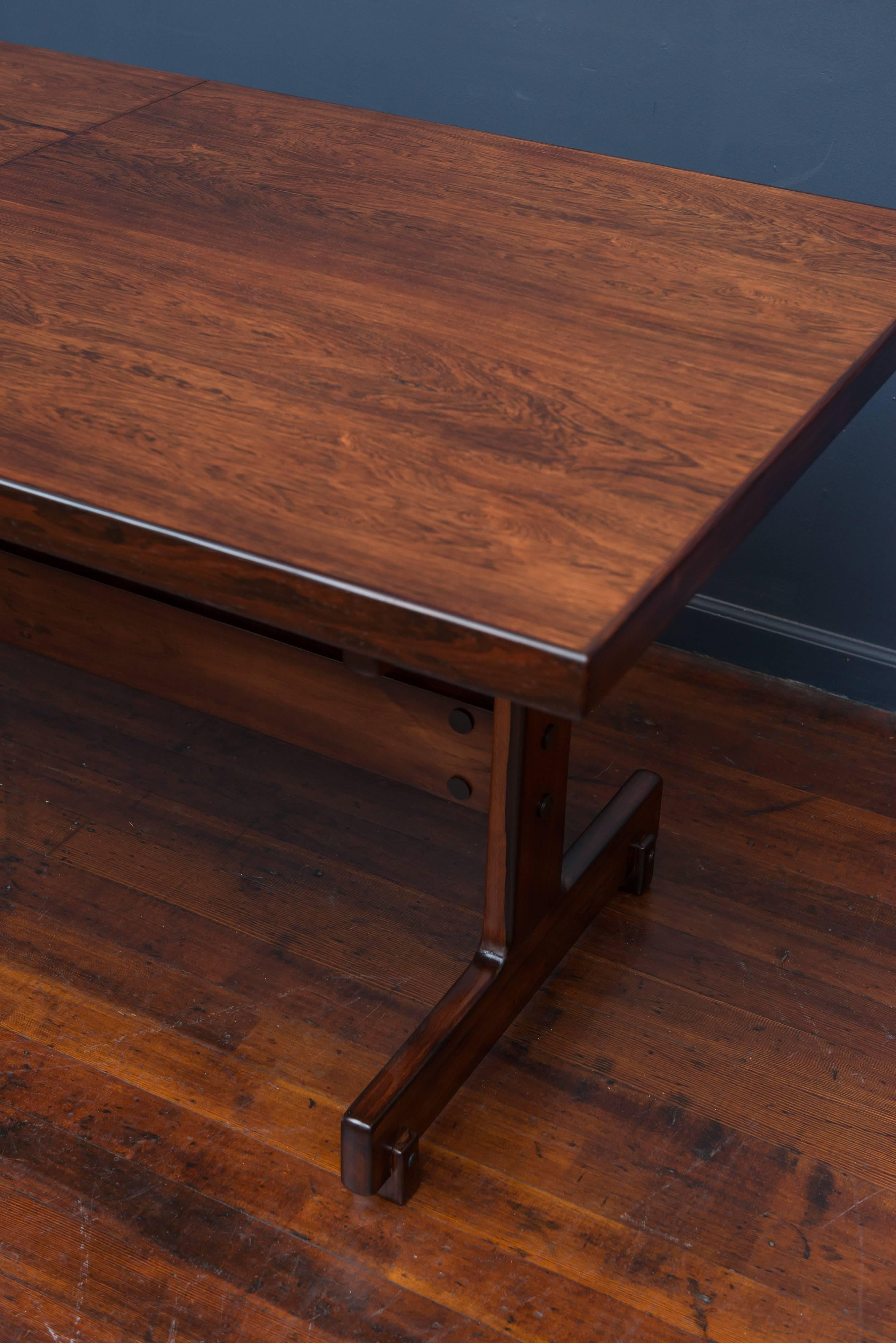 Mid-Century Modern Sergio Rodrigues Extension Dining Table