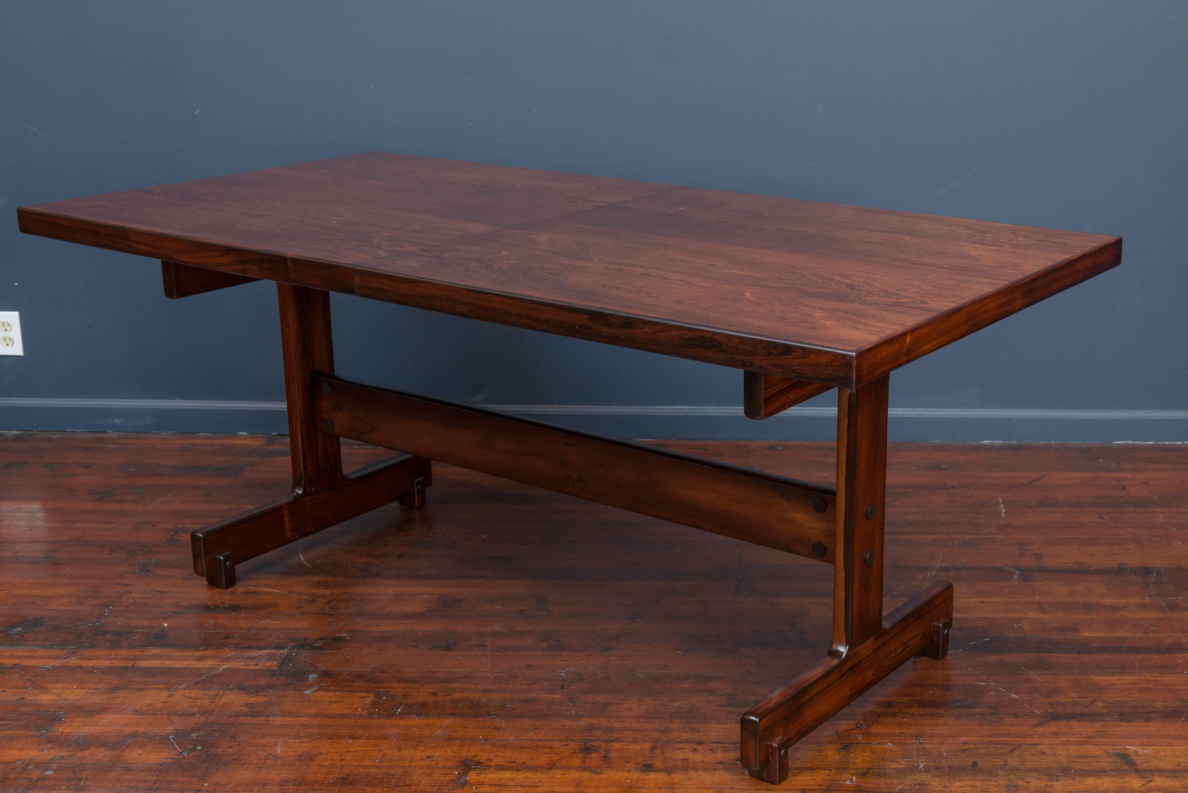 Late 20th Century Sergio Rodrigues Extension Dining Table