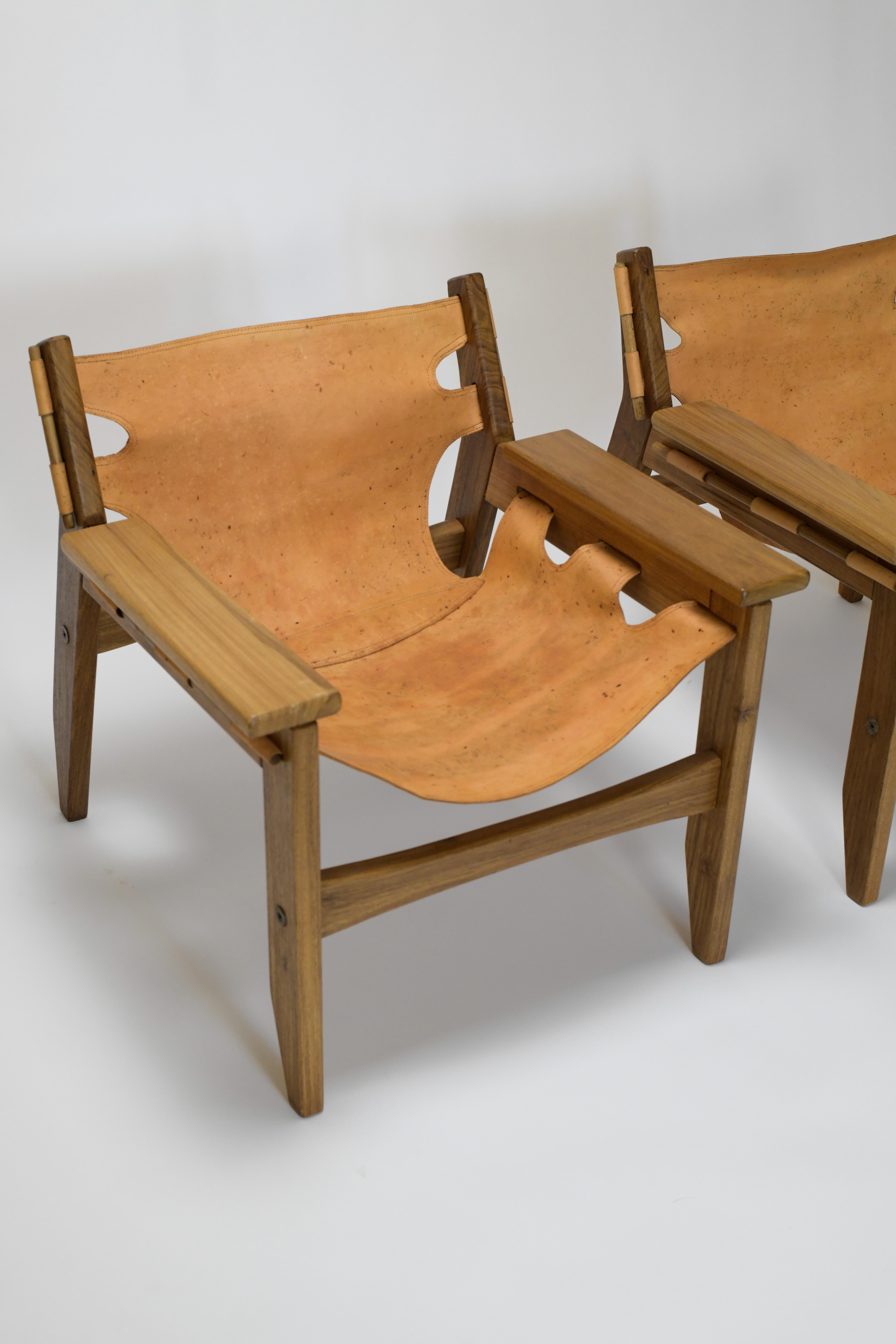 Late 20th Century Sergio Rodrigues Kilin Armchairs by Oca, Brazil For Sale