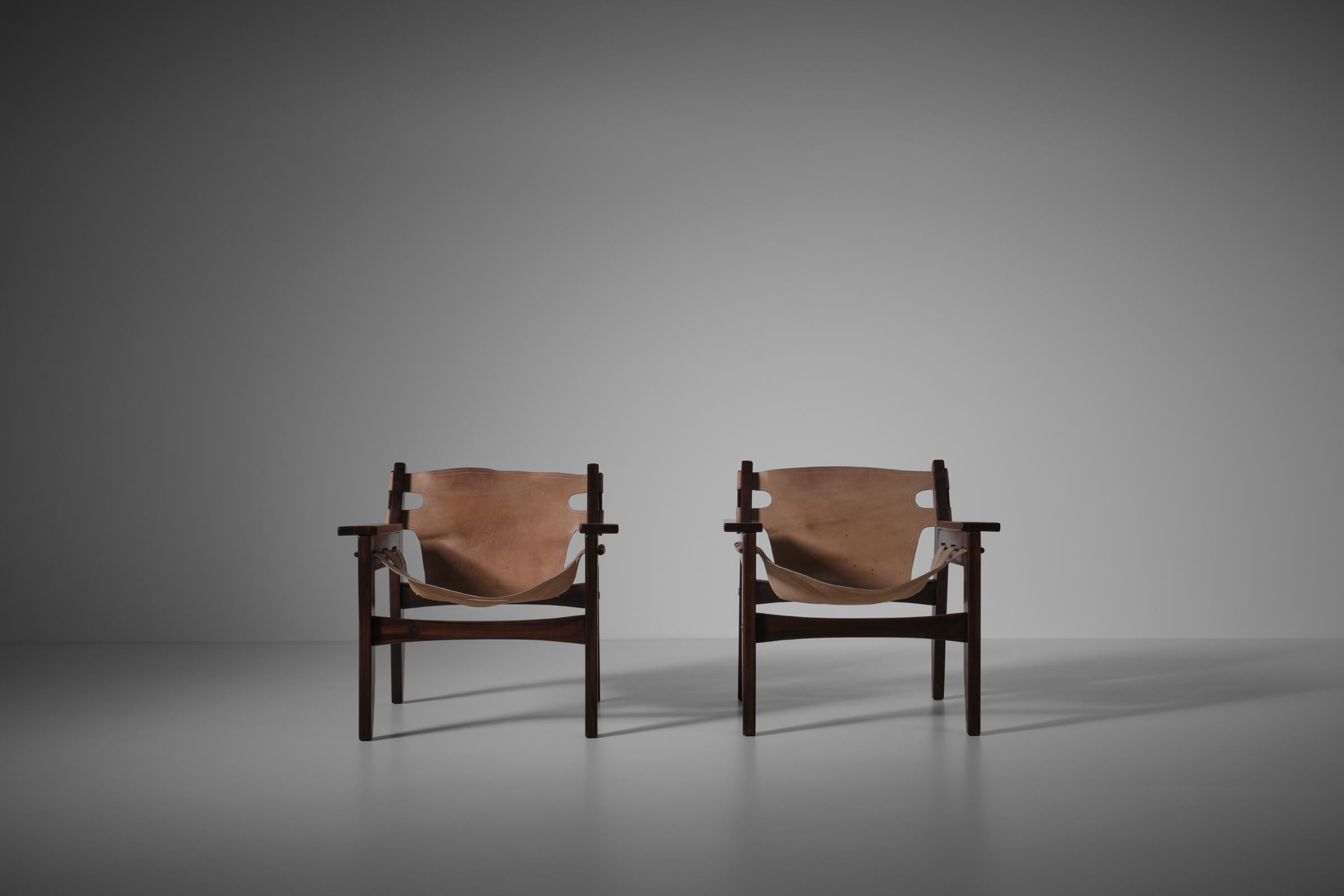 Late 20th Century Sergio Rodrigues ‘Kilin’ Chairs, Brazil 1970s