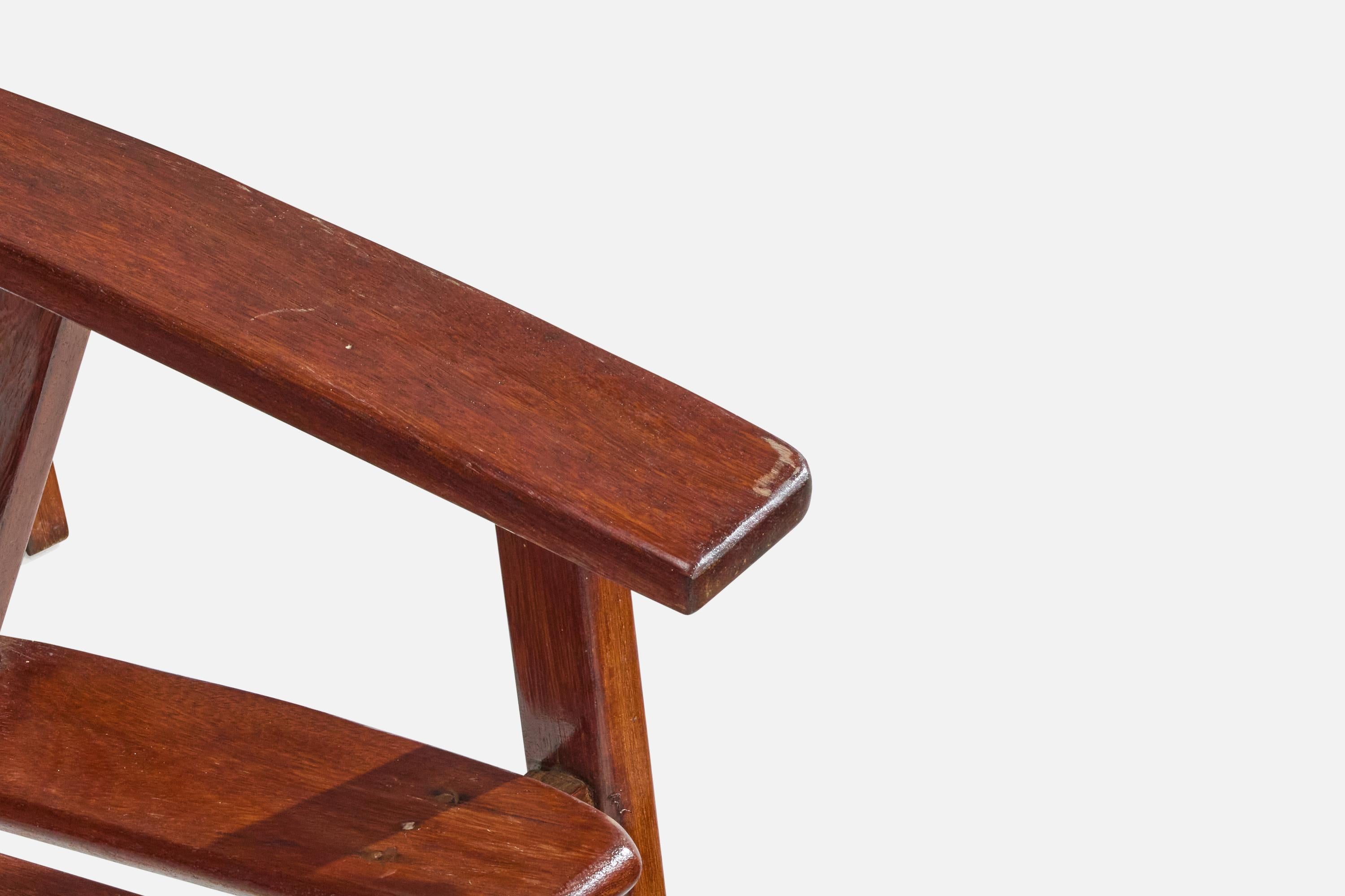 Sergio Rodrigues, Lounge Chairs, Wood, Brazil, 1978 For Sale 6