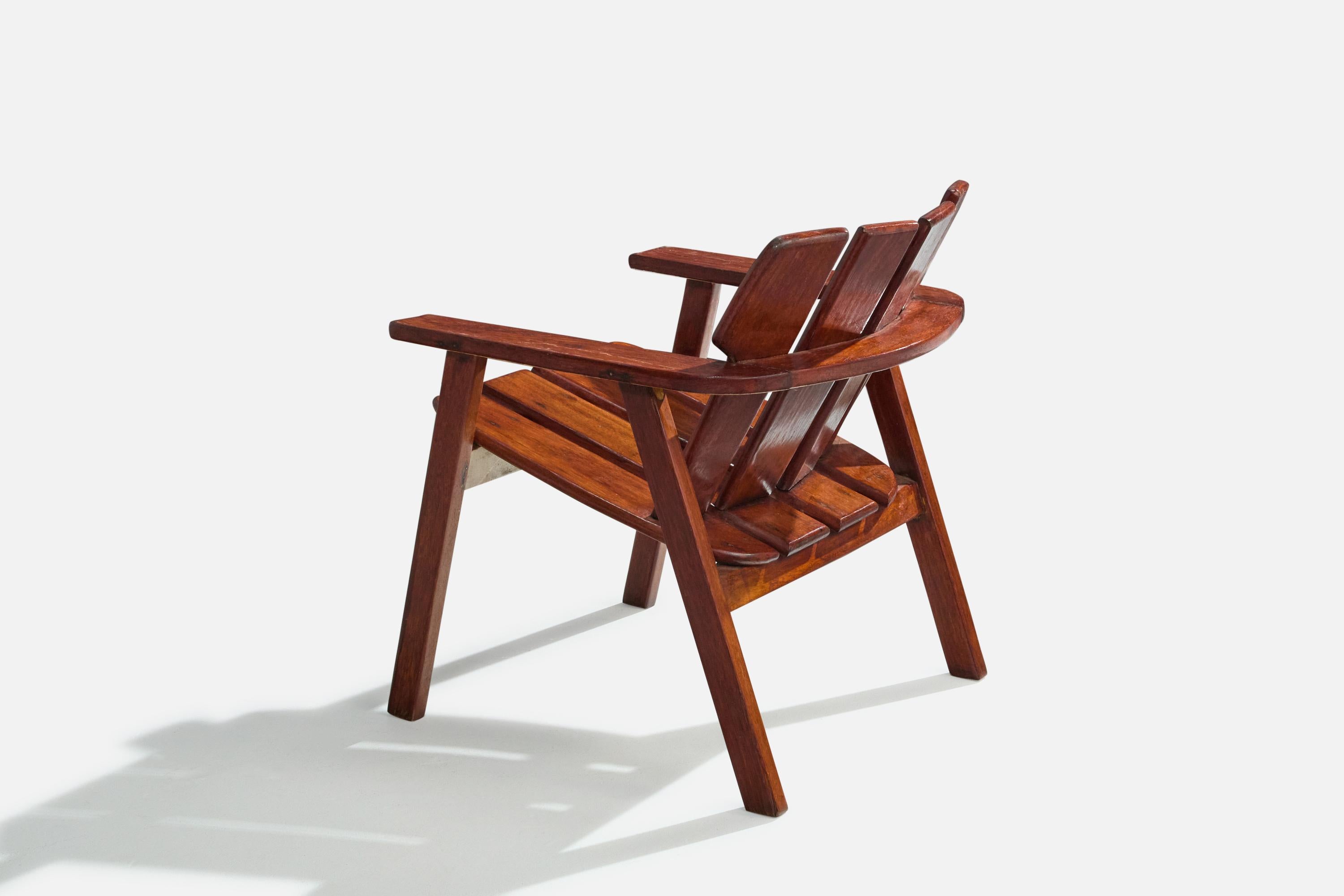 Late 20th Century Sergio Rodrigues, Lounge Chairs, Wood, Brazil, 1978 For Sale