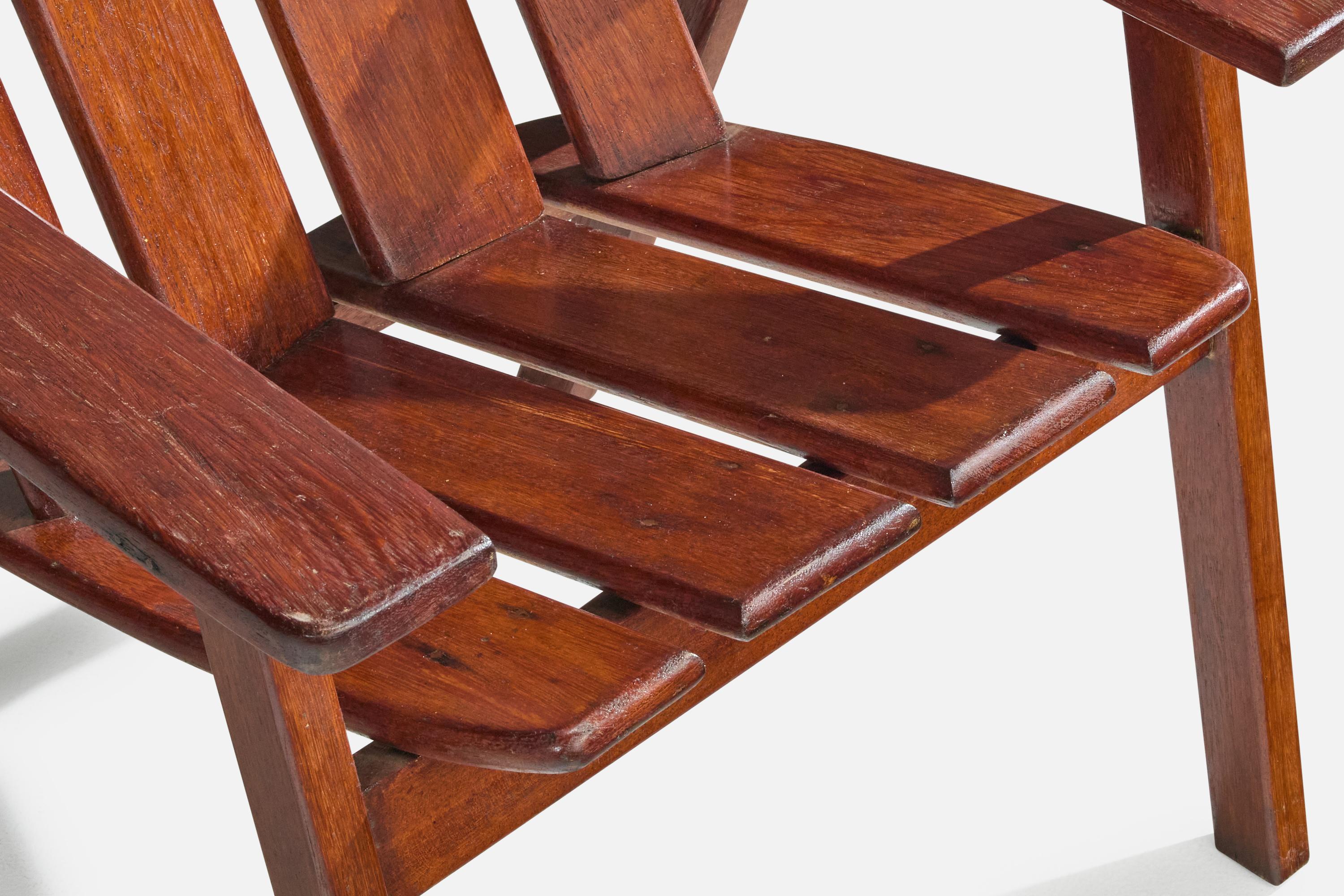 Sergio Rodrigues, Lounge Chairs, Wood, Brazil, 1978 For Sale 3