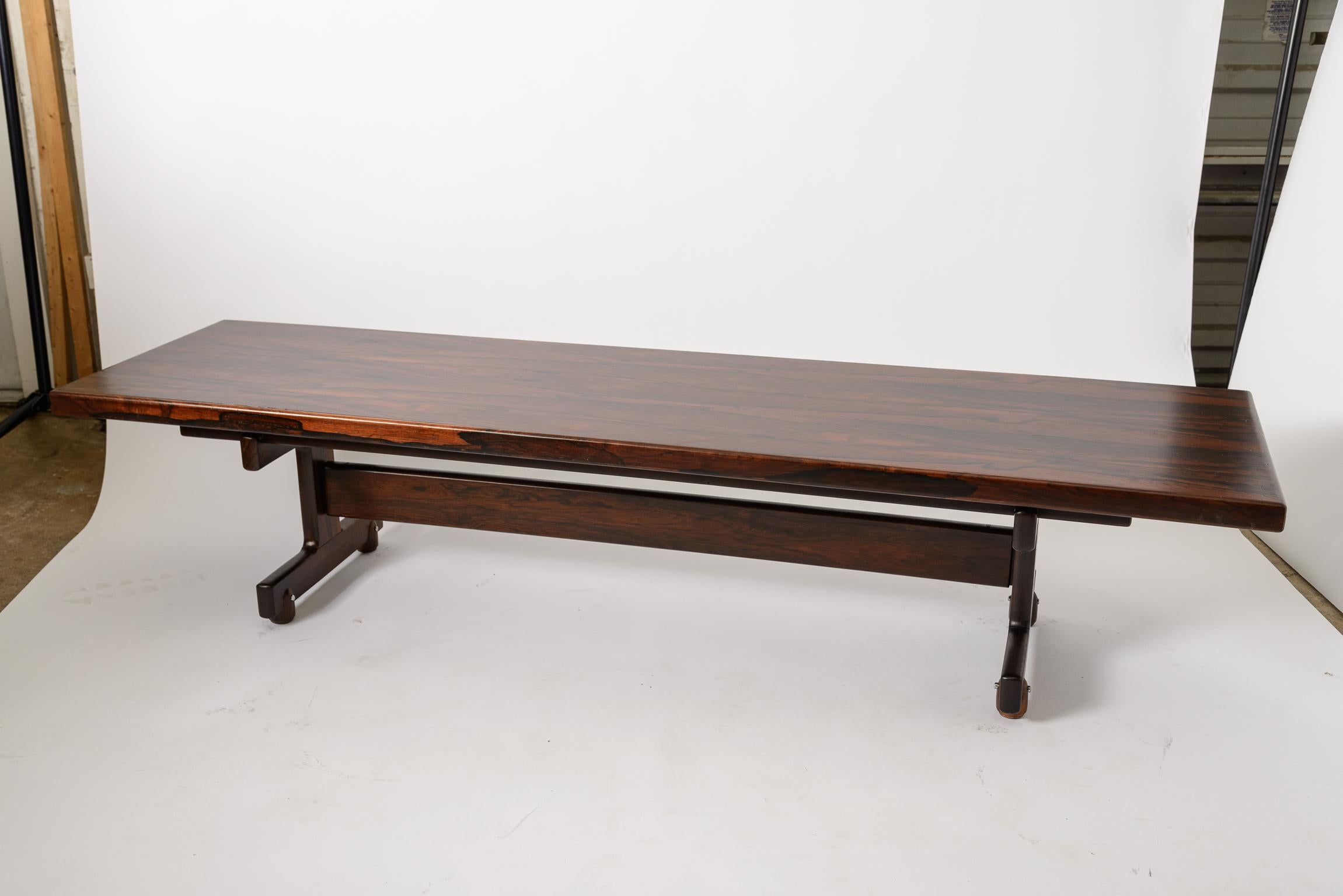 Mid-20th Century Sergio Rodrigues Low Table/ Bench For Sale