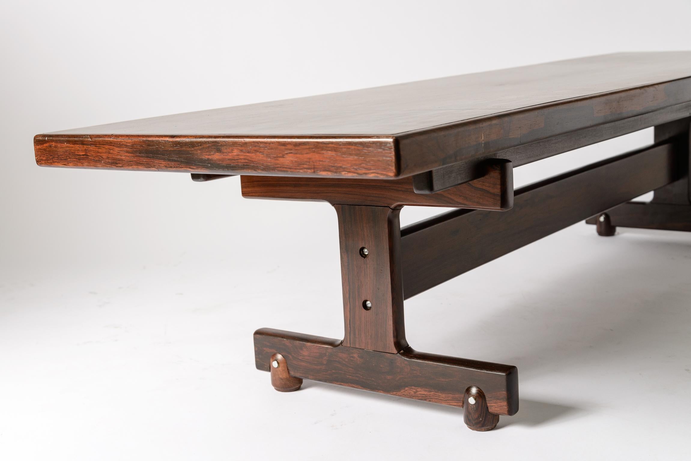 Sergio Rodrigues Low Table/ Bench For Sale 2