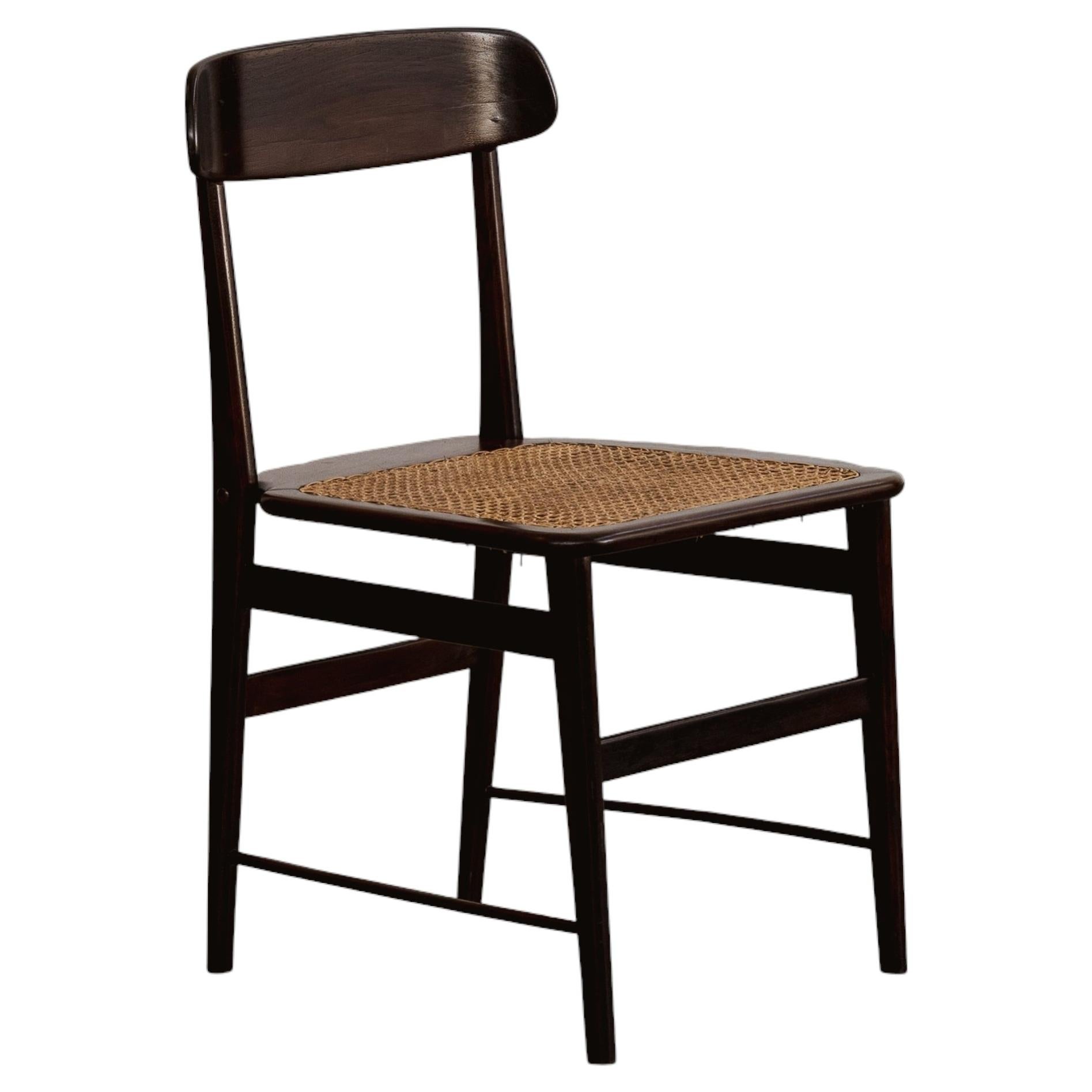 Chaise de salle à manger « Lucio Costa » de Sergio Rodrigues pour Oca, 1956 en vente