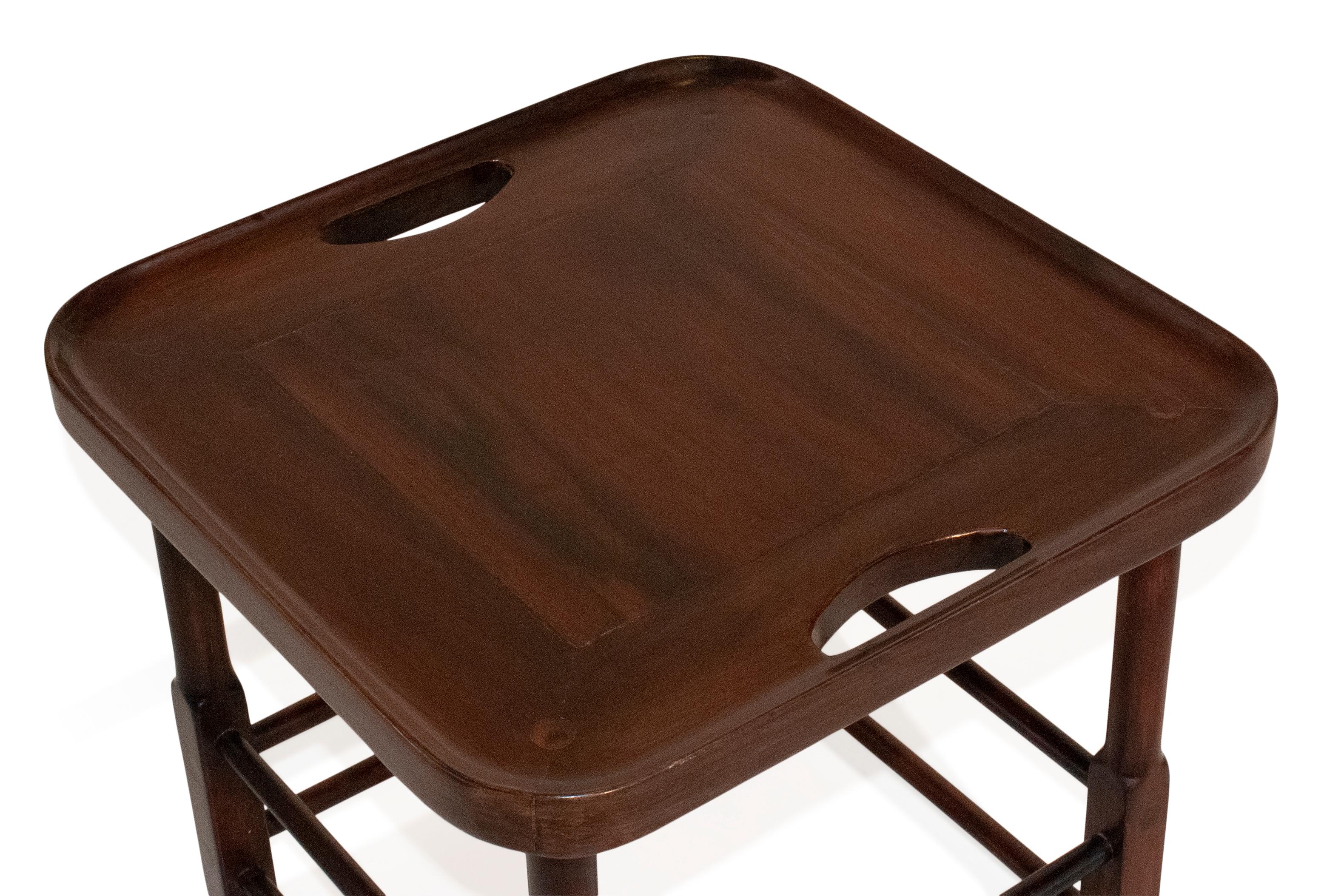 Mid-Century Modern Sergio Rodrigues - MAGRINI stool, Oca, 1963 For Sale