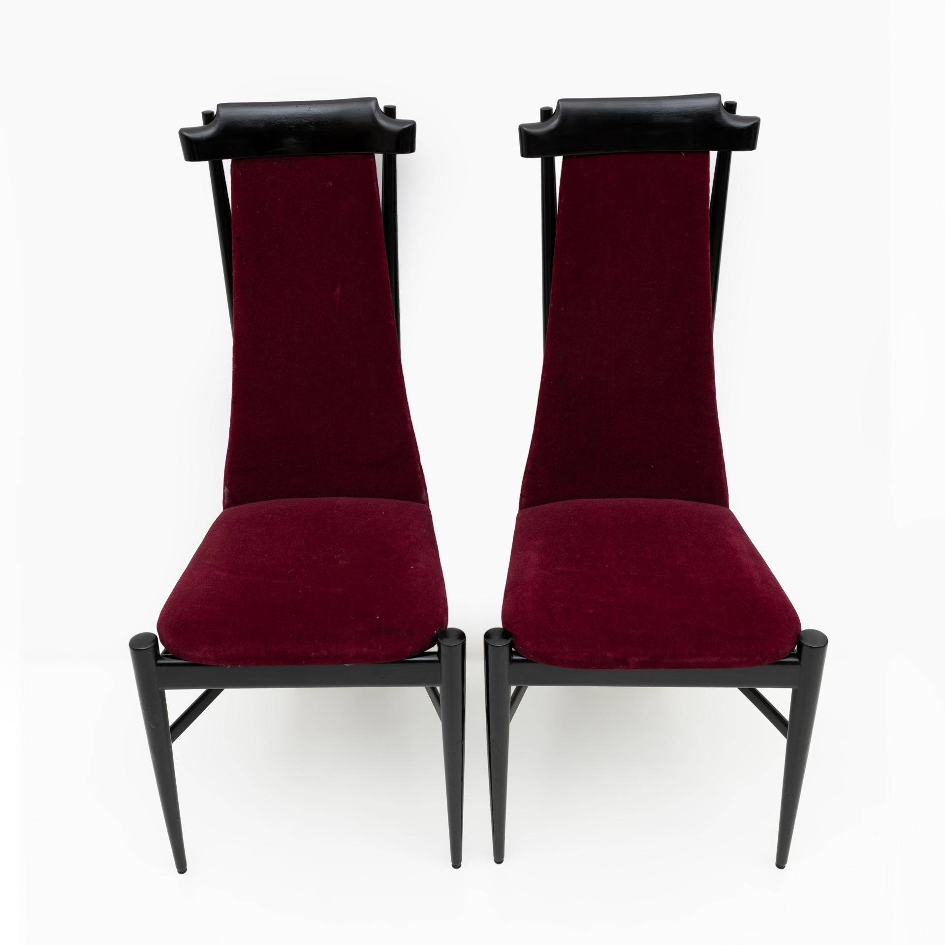 Sergio Rodrigues Mid-century Modern Brazil Chairs, 1960s In Good Condition For Sale In Puglia, Puglia