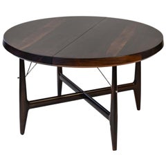 Vintage Sérgio Rodrigues Midcentury Brazilian Stella Expandable Dining Table, 1956